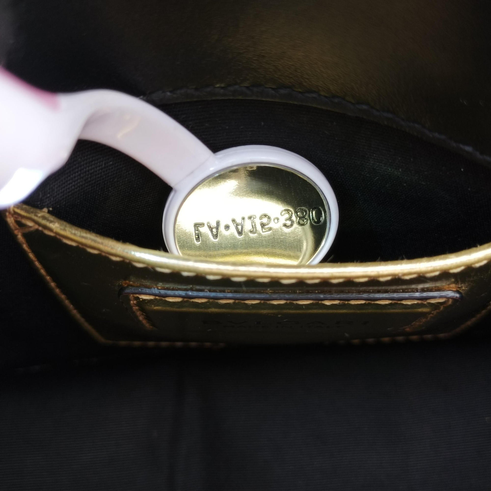 Pre-owned Bvlgari SERPENTI FOREVER Golden Leather  shoulderbag | stylenewstar
