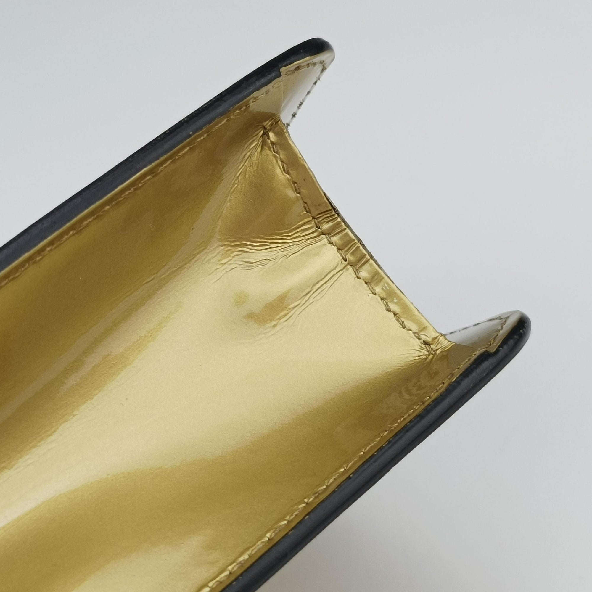Pre-owned Bvlgari SERPENTI FOREVER Golden Leather  shoulderbag | stylenewstar