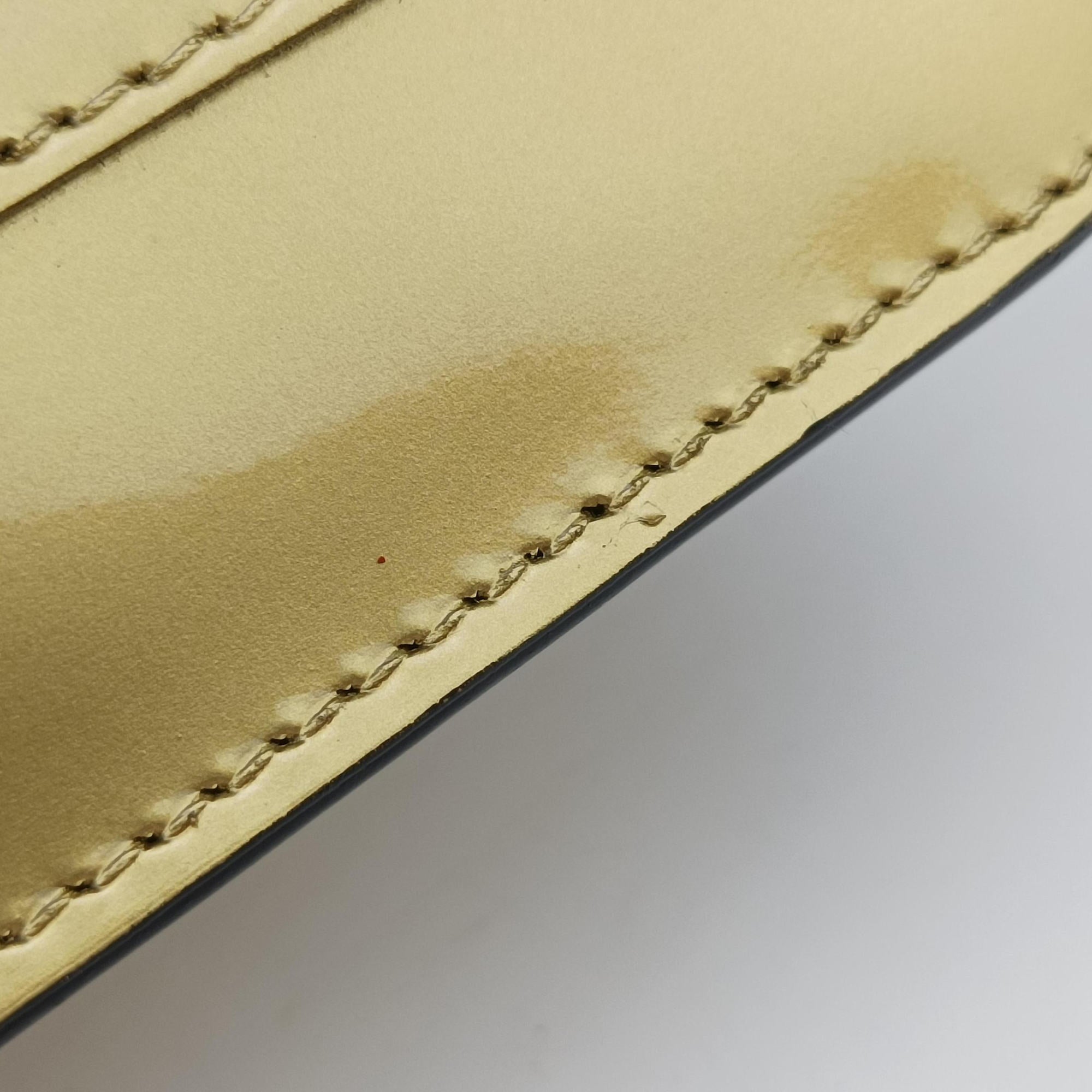 Pre-owned Bvlgari SERPENTI FOREVER Golden Leather  shoulderbag | stylenewstar