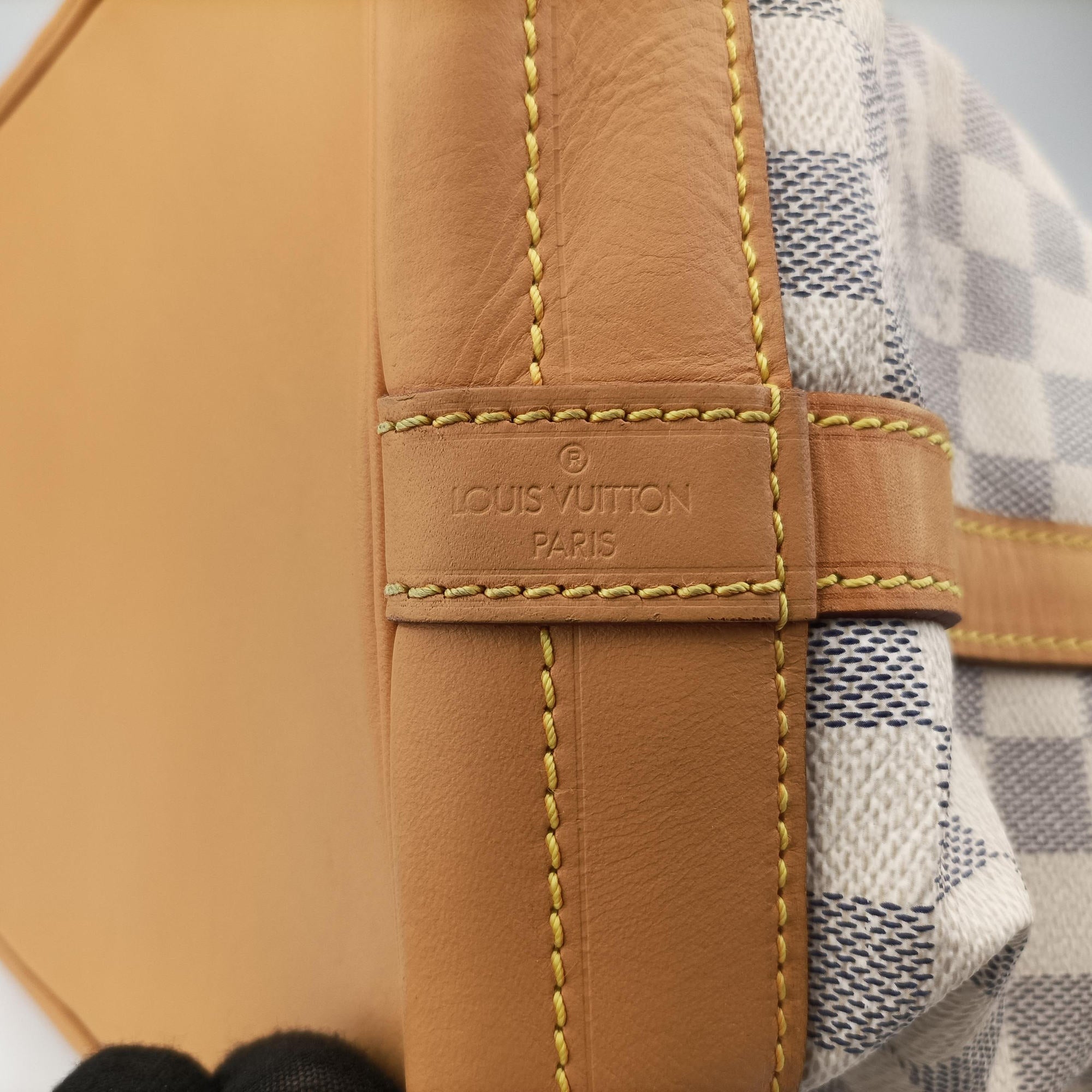 Pre-owned Louis Vuitton Noe AZUR Damier Canvas N42222 shoulderbag | stylenewstar