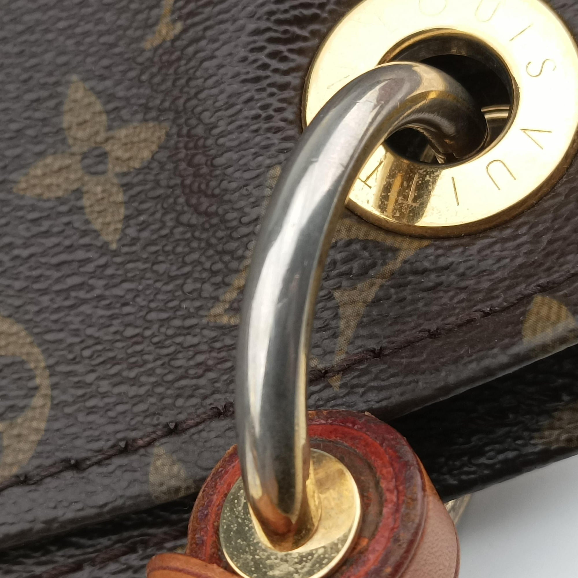 Secondhand Louis Vuitton ARTSY MM Brown Monogram Canvas M40249 handbag | stylenewstar