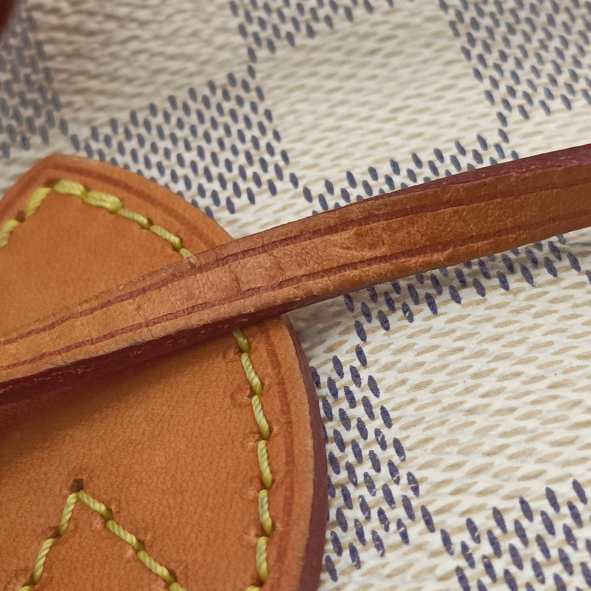 Vintage Louis Vuitton Neverfull MM Azur Damier Canvas N51107 shoulderbag | stylenewstar