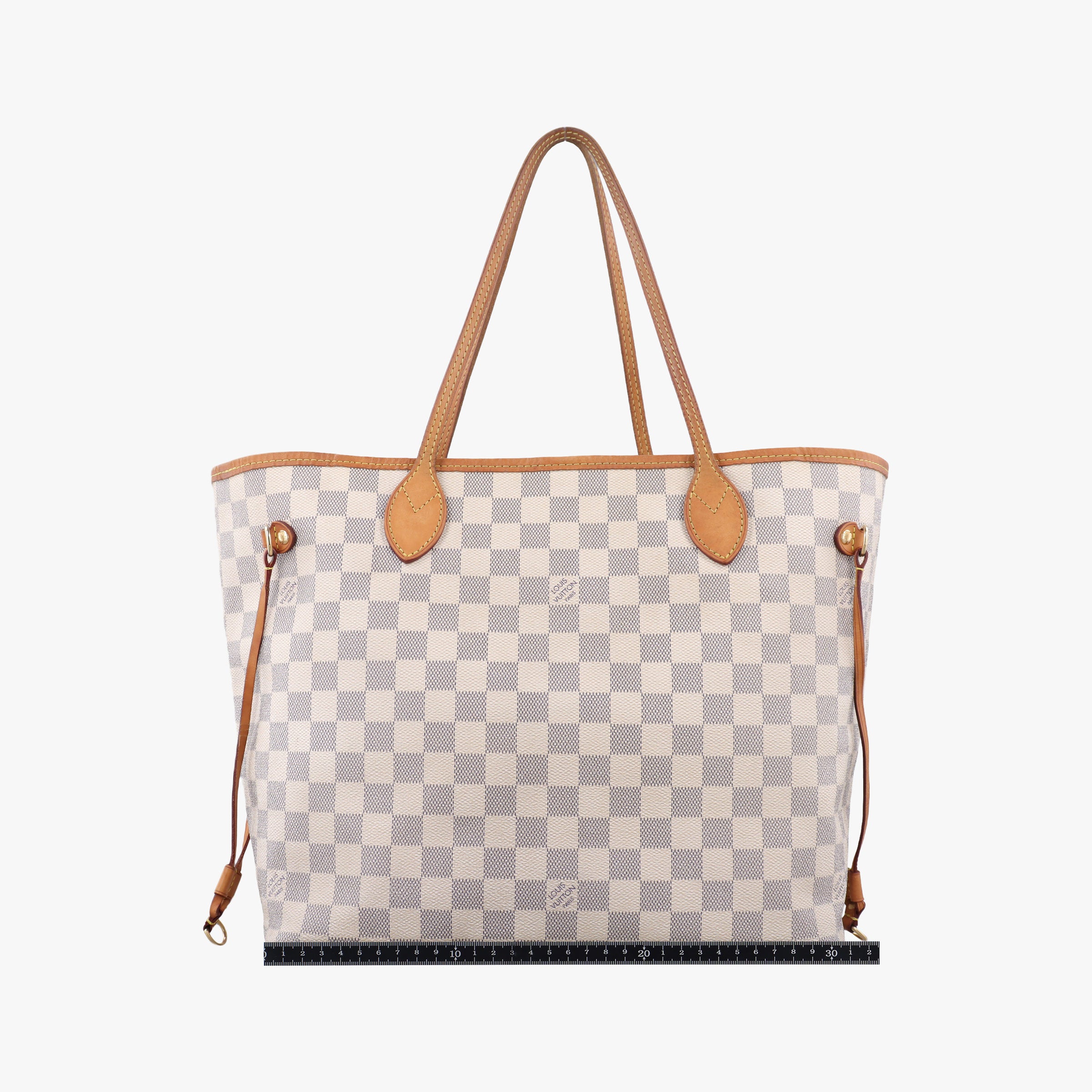 Vintage Louis Vuitton Neverfull MM Azur Damier Canvas N51107 shoulderbag | stylenewstar