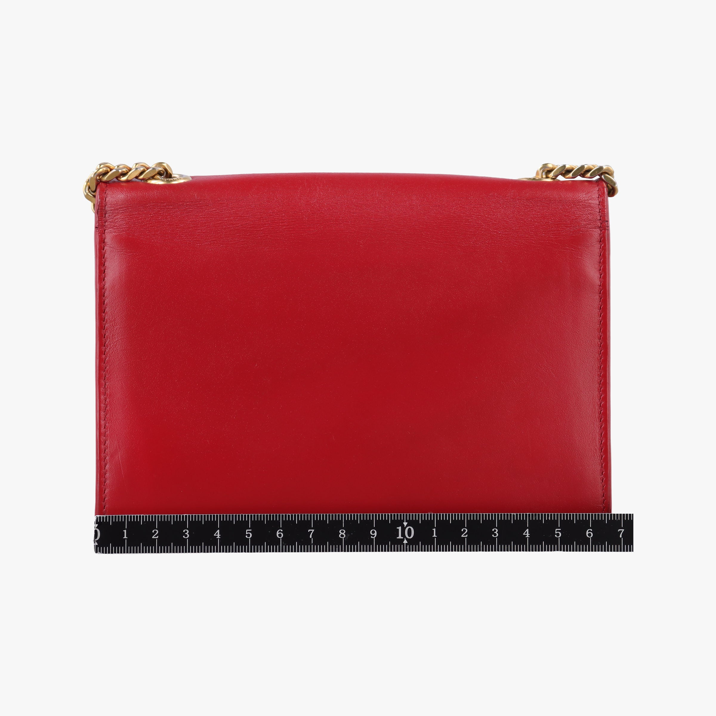 Pre-owned Yves Saint Laurent KATE Red Leather 354120 shoulderbag | stylenewstar