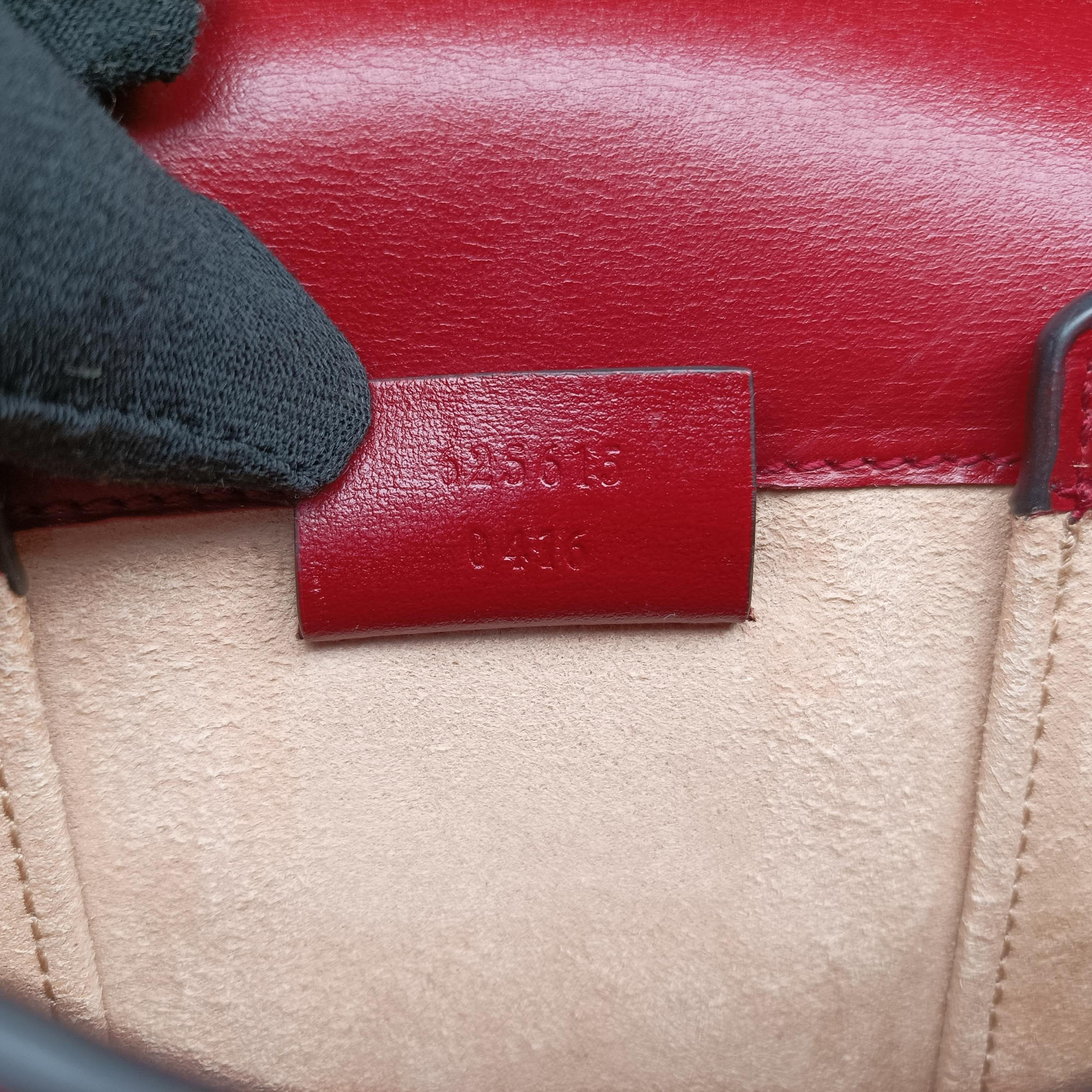 Secondhand Gucci Horsebit 1955 Red Leather 625615 shoulderbag | stylenewstar