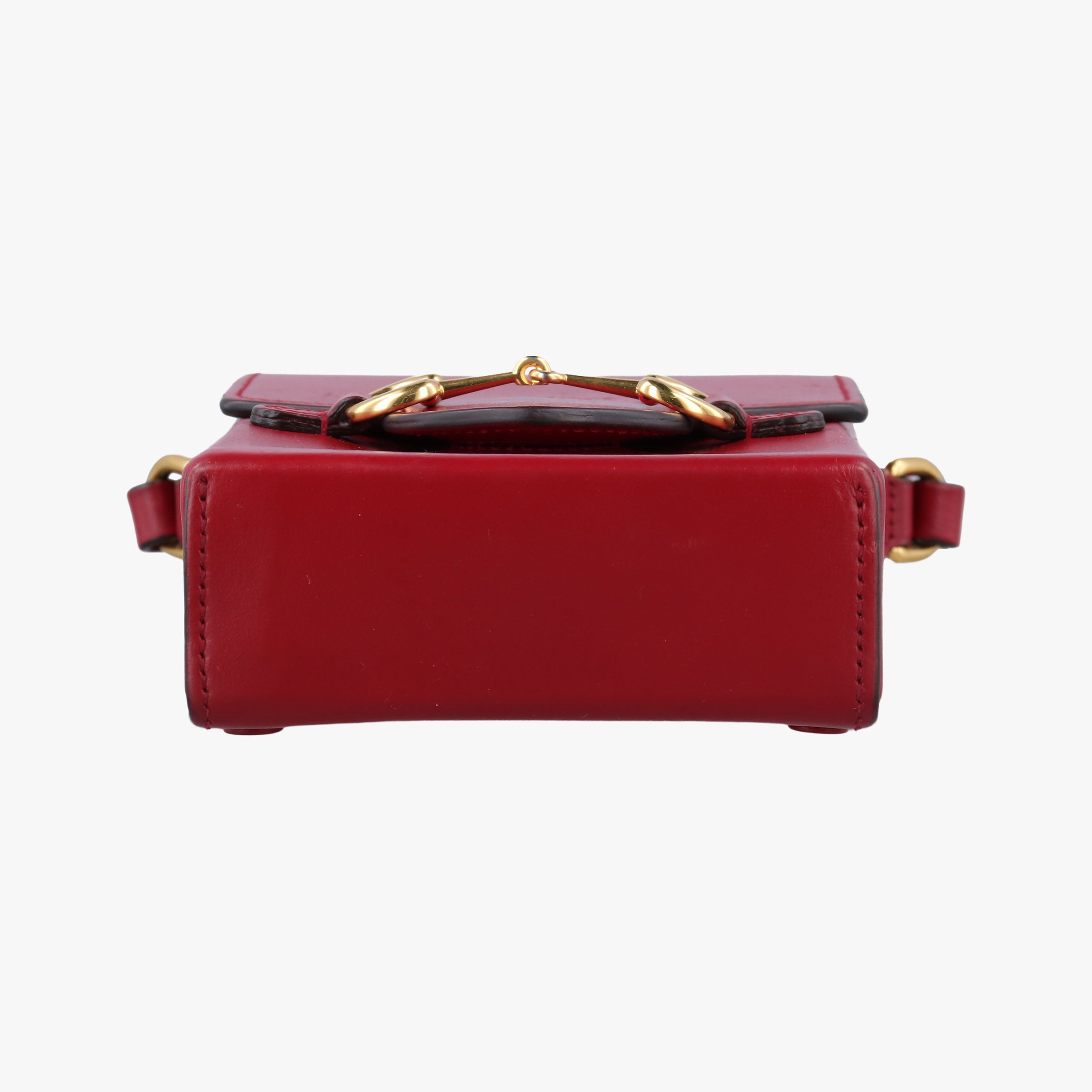 Secondhand Gucci Horsebit 1955 Red Leather 625615 shoulderbag | stylenewstar