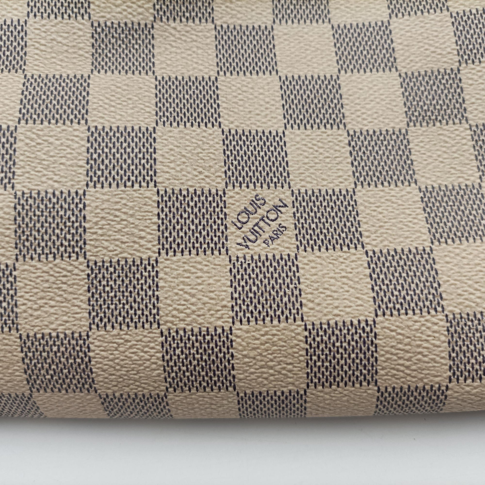 Pre-owned Louis Vuitton SALEYA MM AZUR Damier Canvas N51185 shoulderbag | stylenewstar