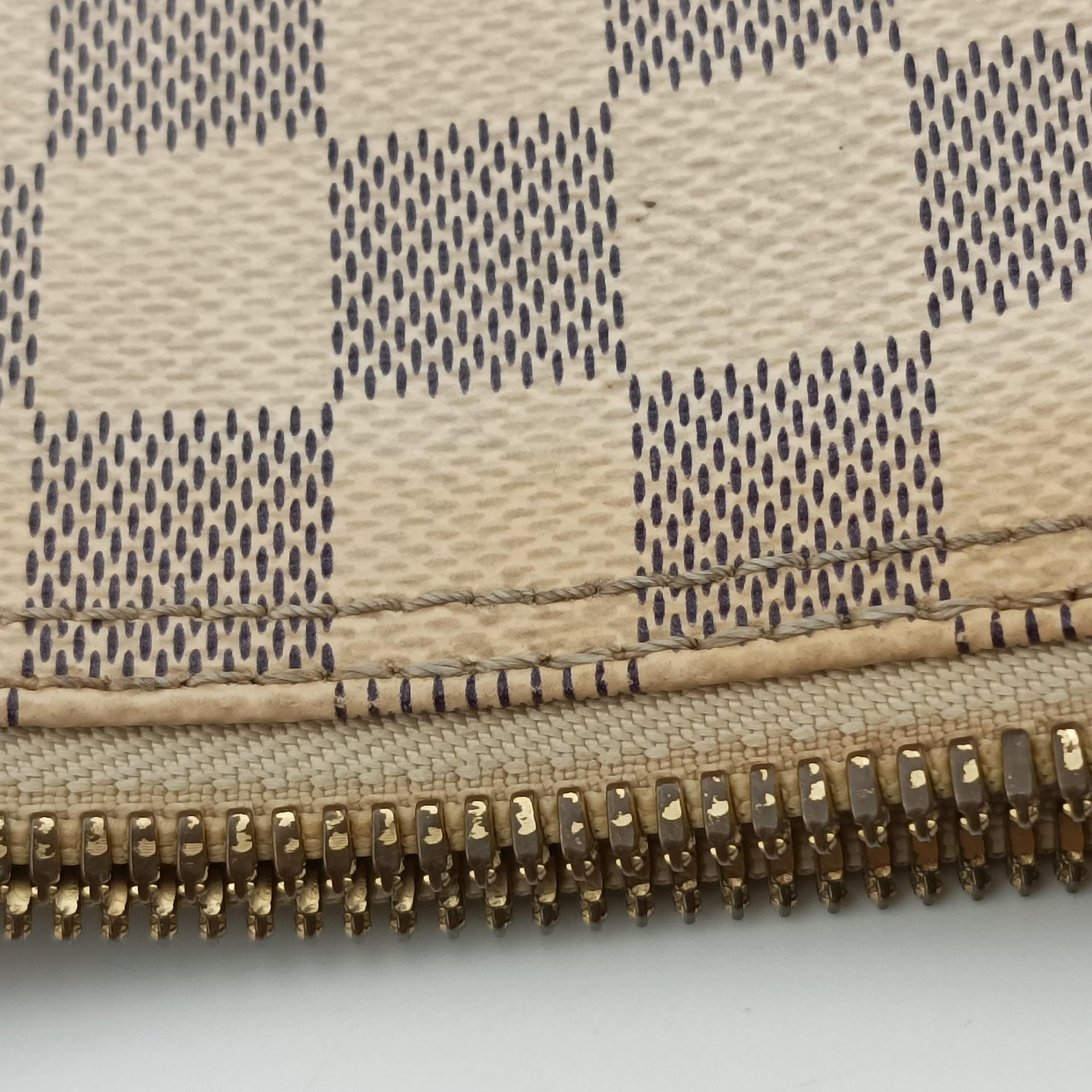 Pre-owned Louis Vuitton SALEYA MM AZUR Damier Canvas N51185 shoulderbag | stylenewstar