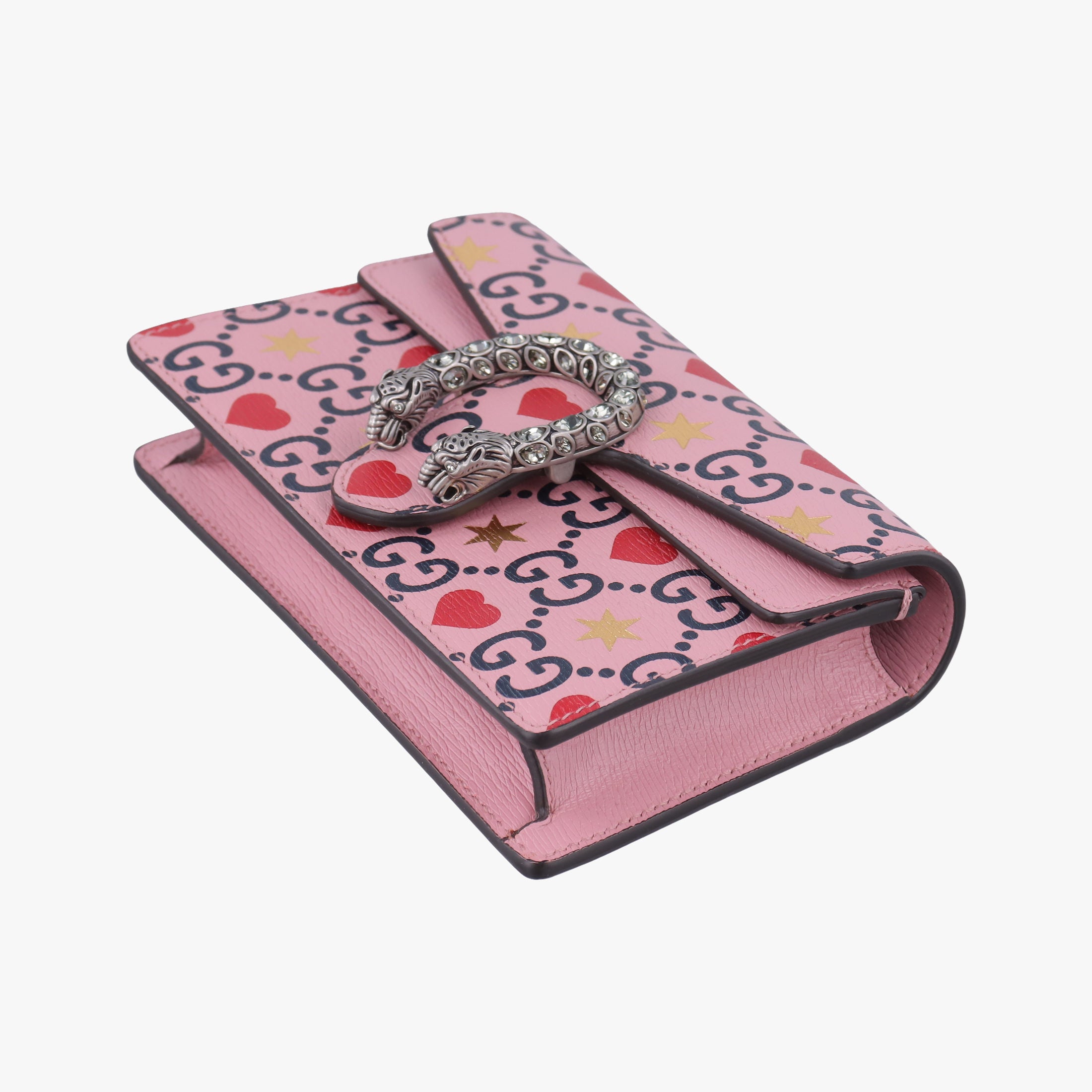 Pre-owned Gucci Dionysus Pink×multi Leather 476432 shoulderbag | stylenewstar