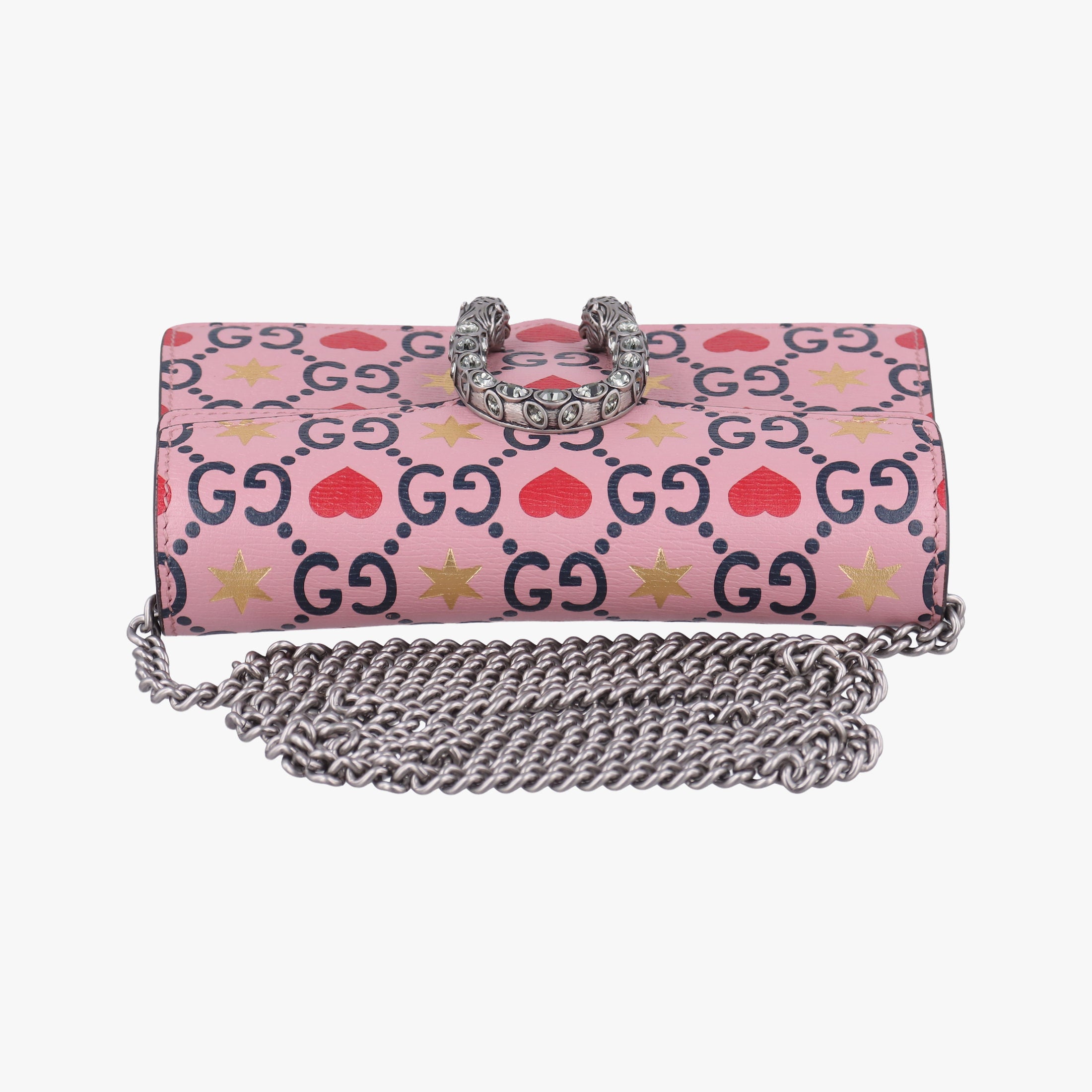 Pre-owned Gucci Dionysus Pink×multi Leather 476432 shoulderbag | stylenewstar