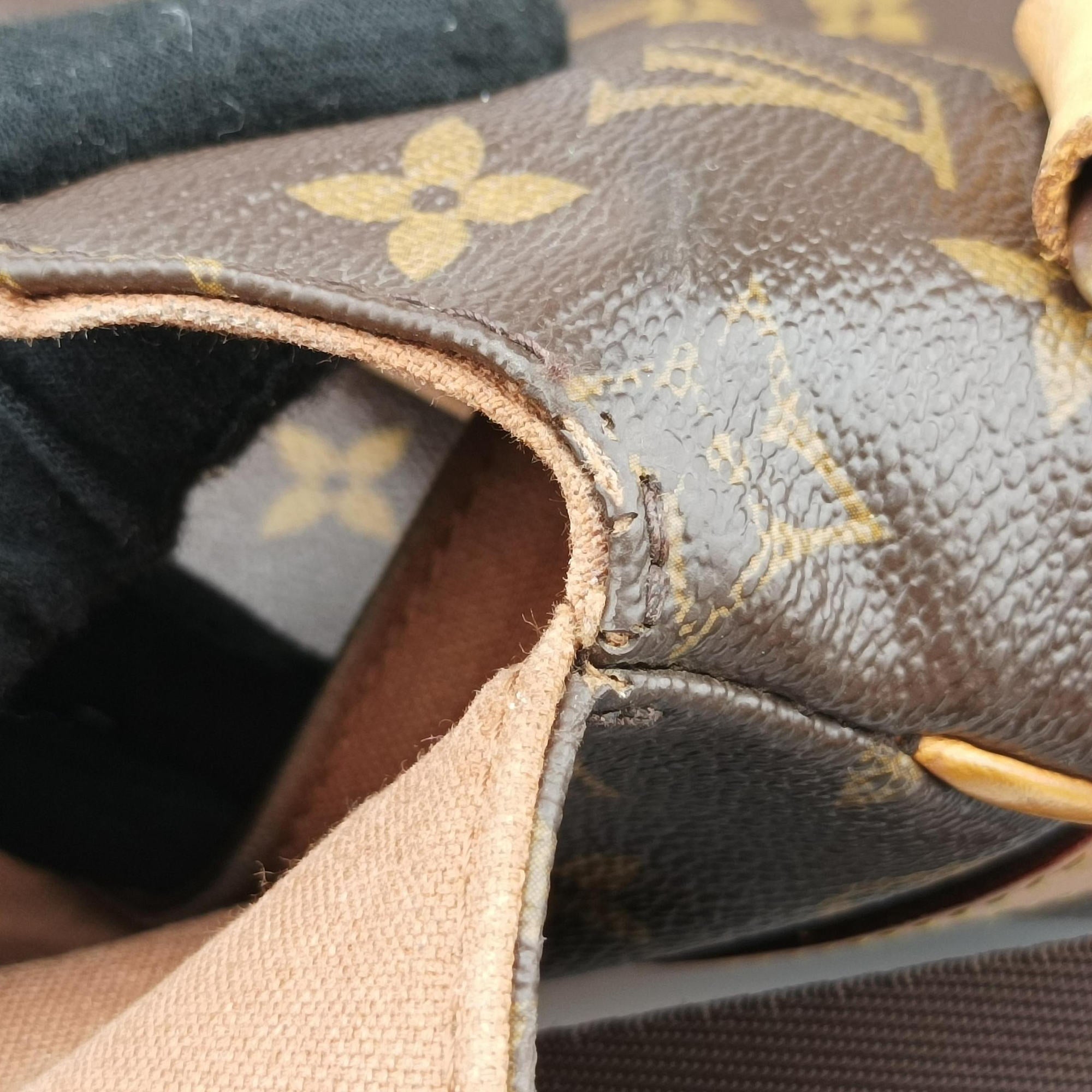 Pre-owned Louis Vuitton Abbesses Messenger MM brown Monogram canvas M97038 shoulderbag | stylenewstar