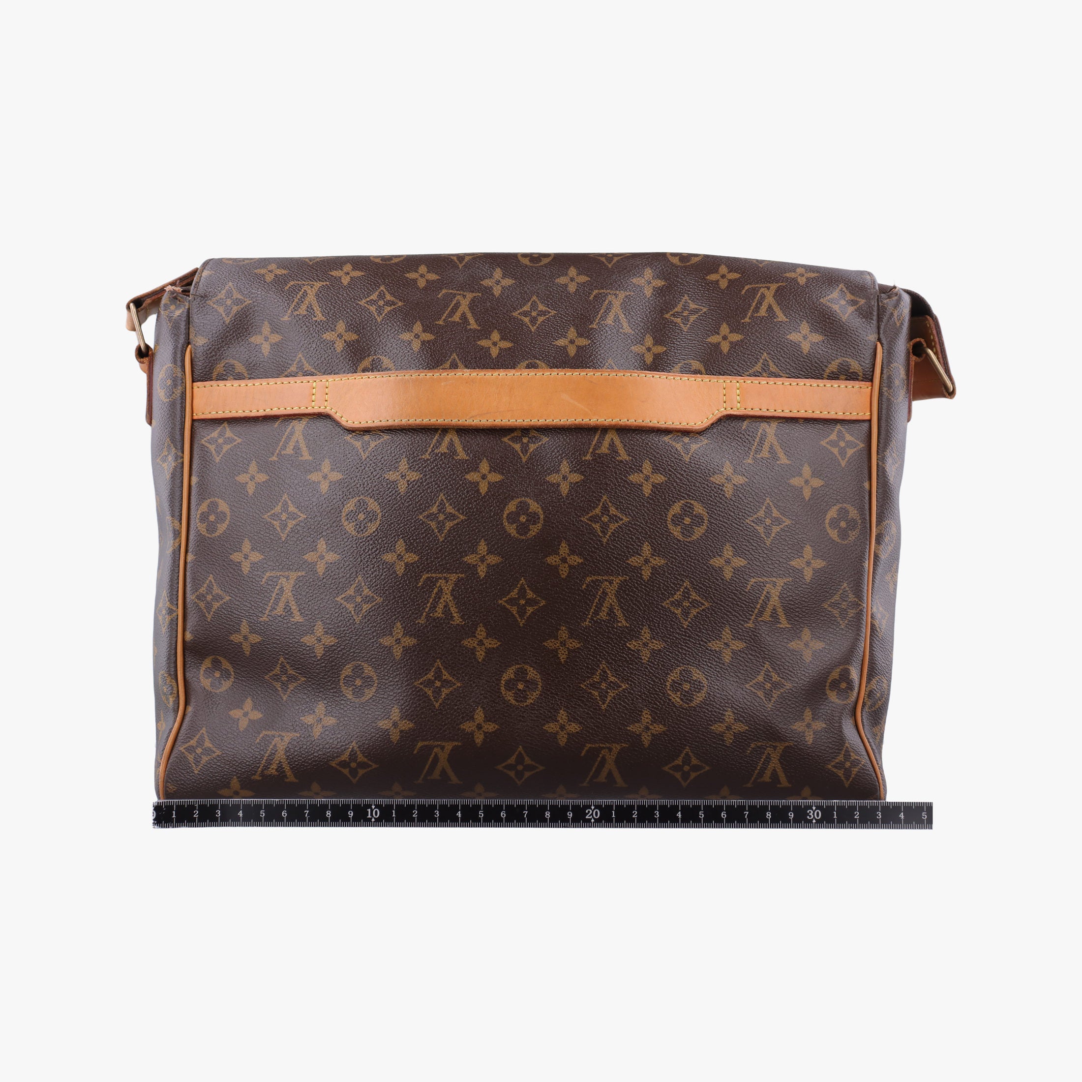 Pre-owned Louis Vuitton Abbesses Messenger MM brown Monogram canvas M97038 shoulderbag | stylenewstar
