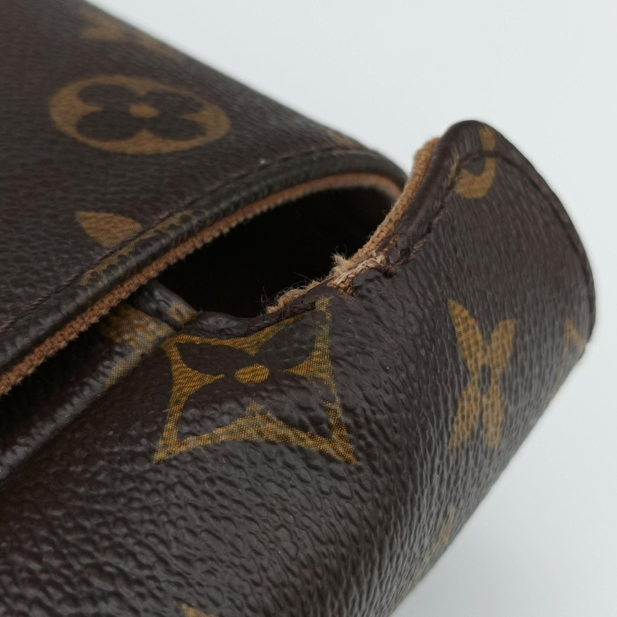 Pre-owned Louis Vuitton Abbesses Messenger MM brown Monogram canvas M97038 shoulderbag | stylenewstar