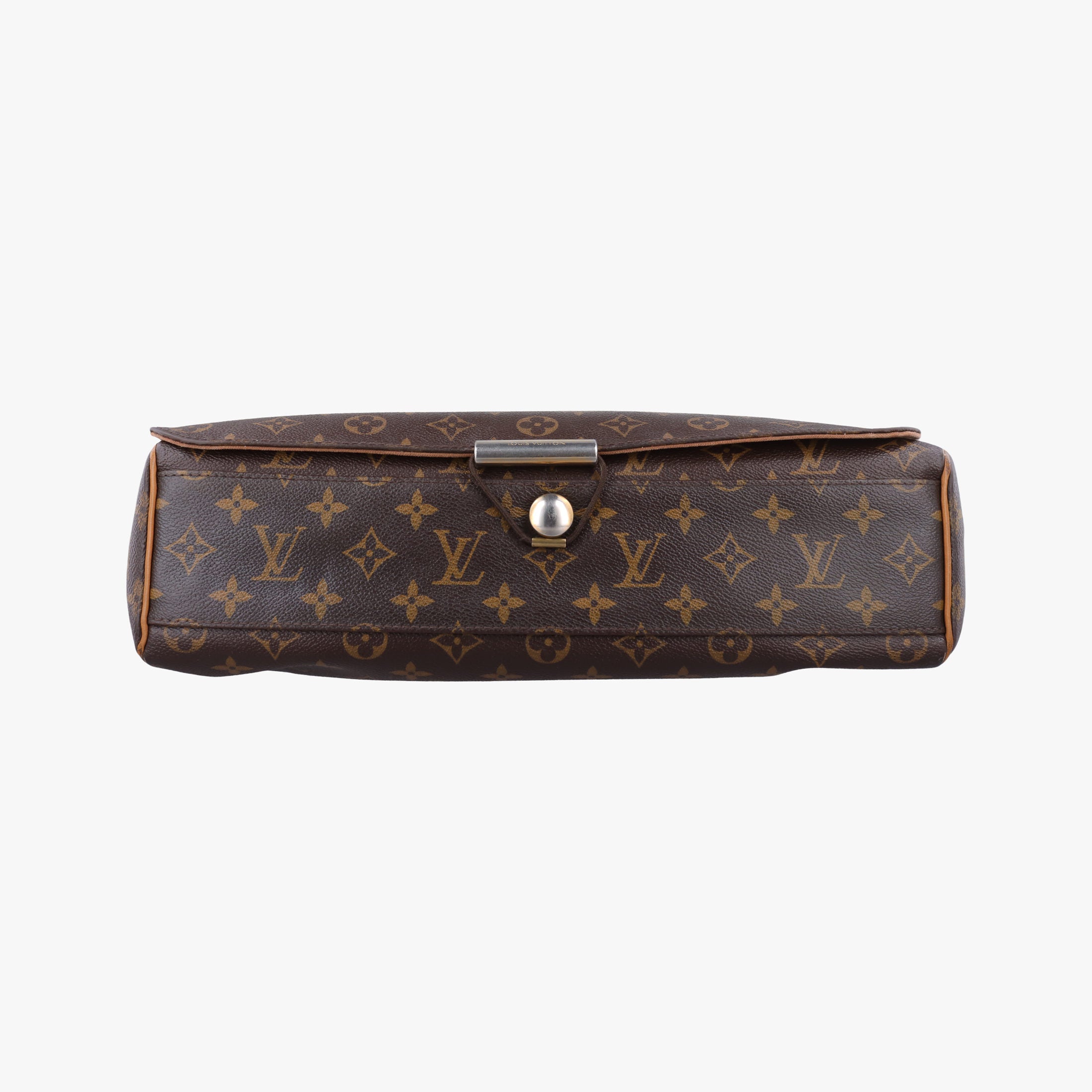 Pre-owned Louis Vuitton Abbesses Messenger MM brown Monogram canvas M97038 shoulderbag | stylenewstar