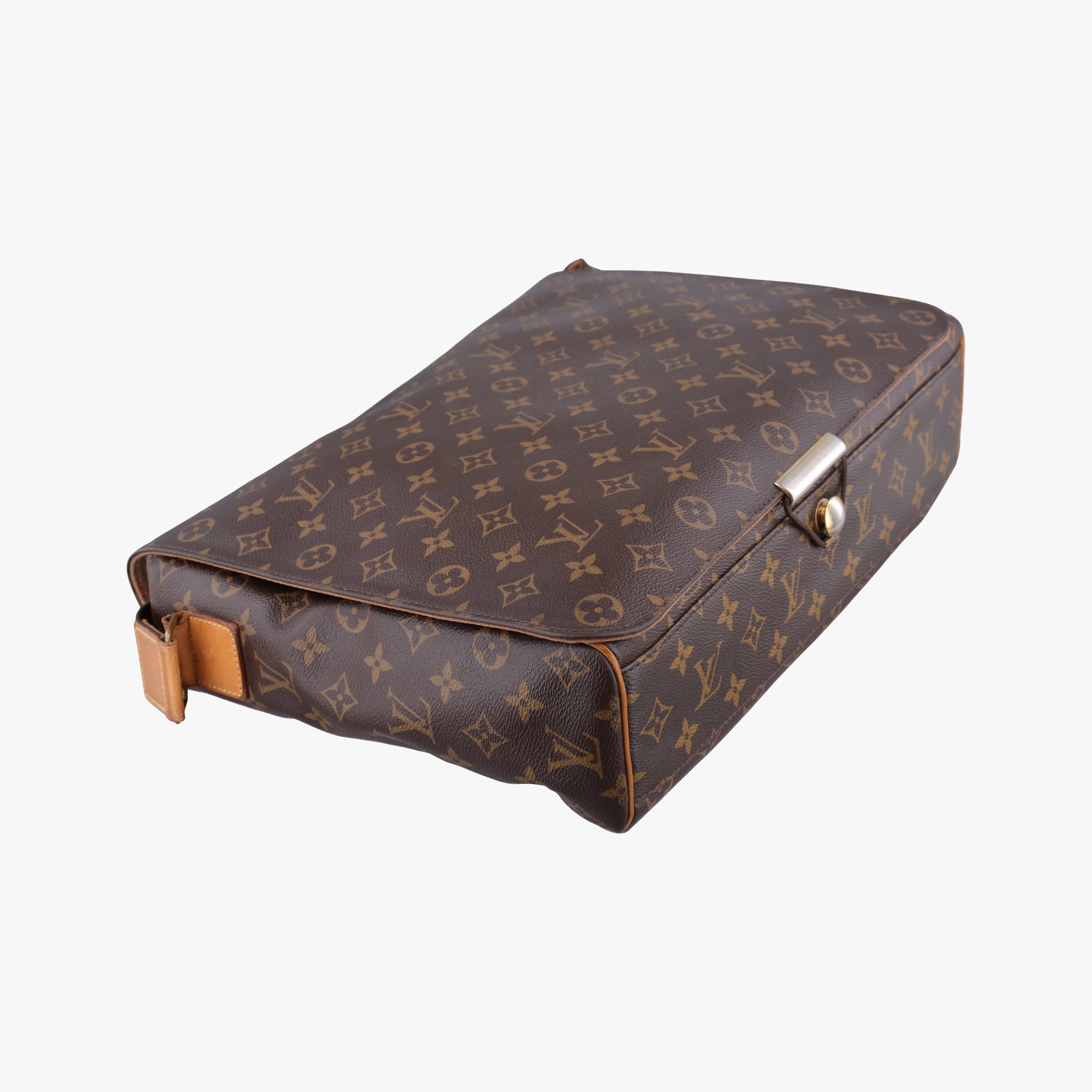 Pre-owned Louis Vuitton Abbesses Messenger MM brown Monogram canvas M97038 shoulderbag | stylenewstar