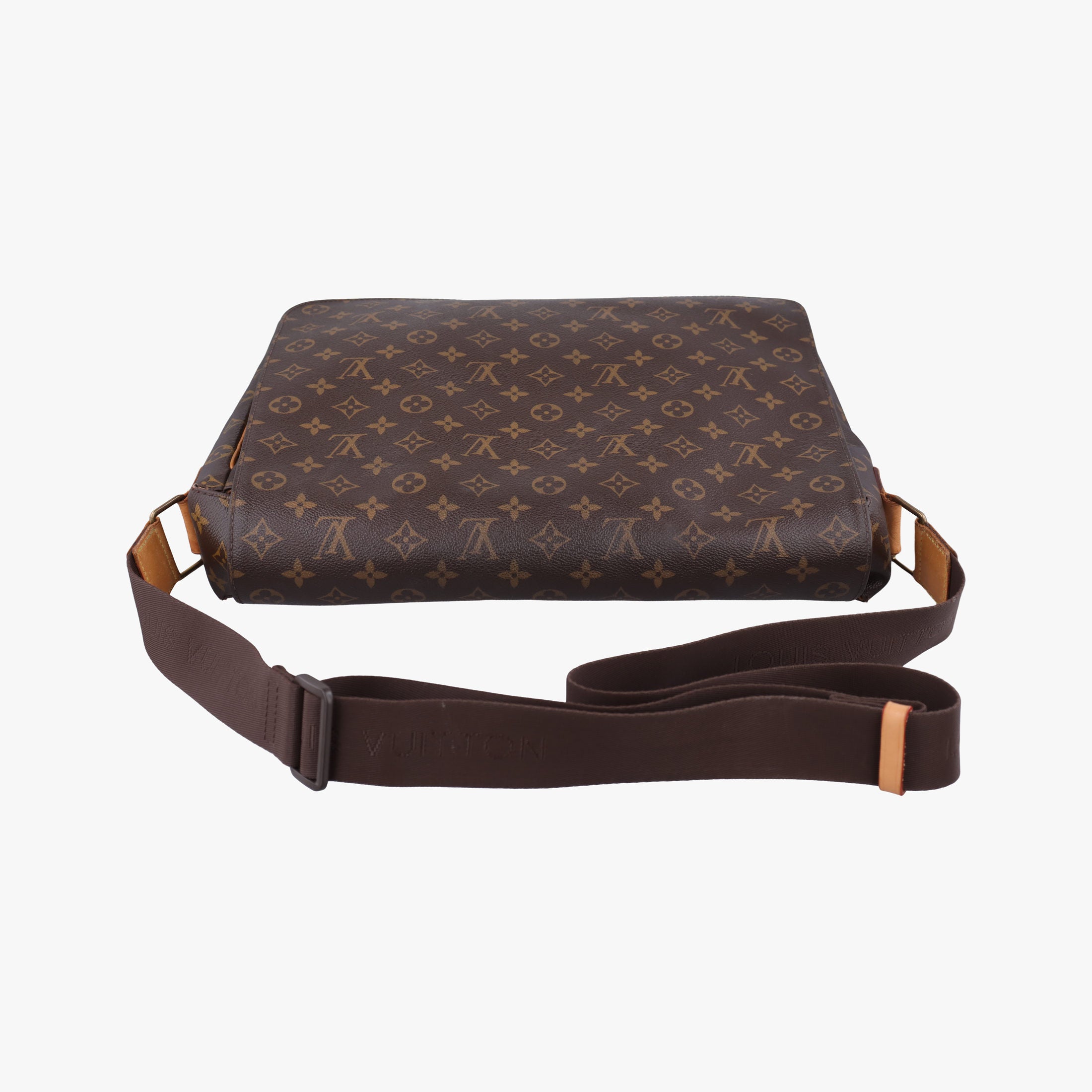 Pre-owned Louis Vuitton Abbesses Messenger MM brown Monogram canvas M97038 shoulderbag | stylenewstar
