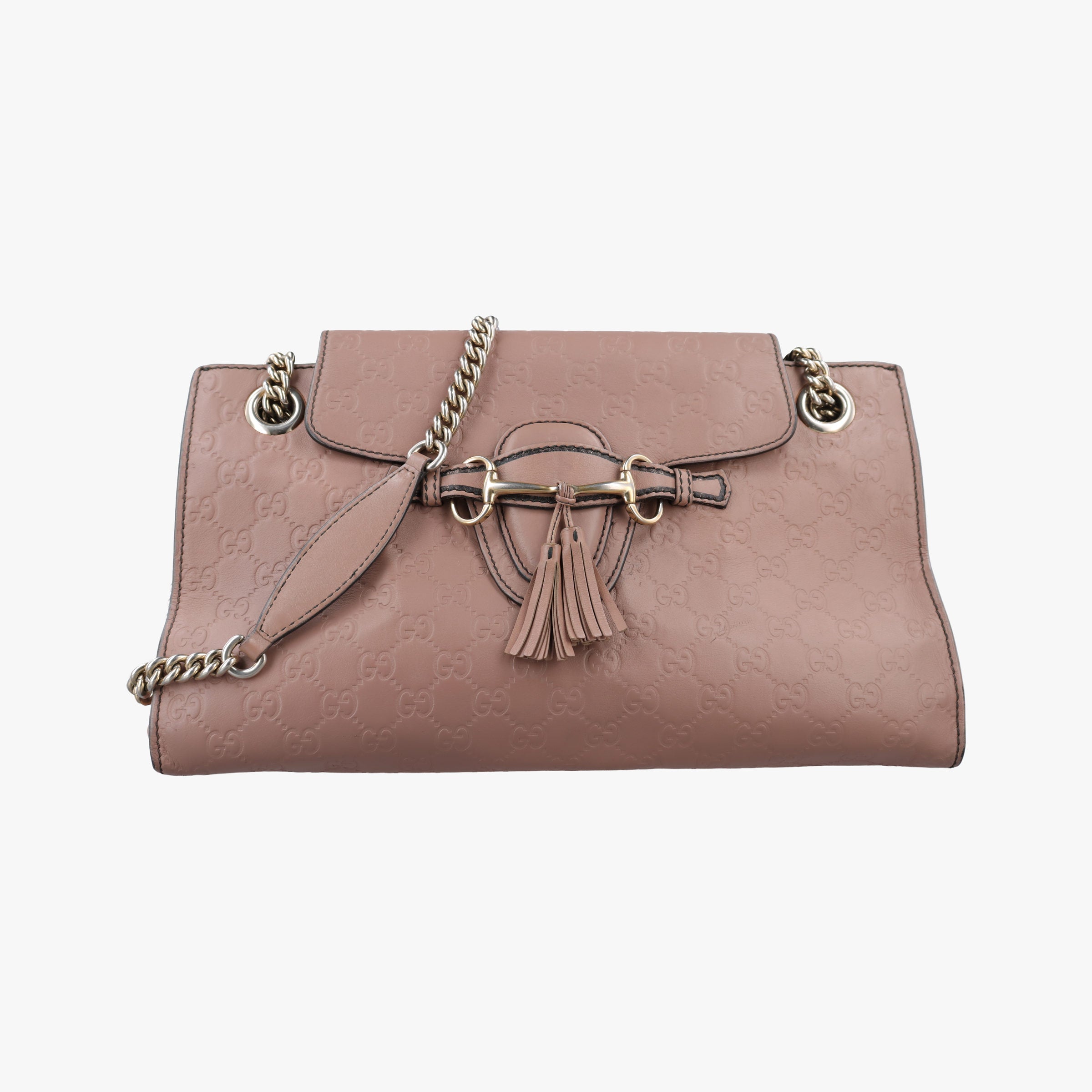 Secondhand Gucci Emily Pink Leather 295403 shoulderbag | stylenewstar