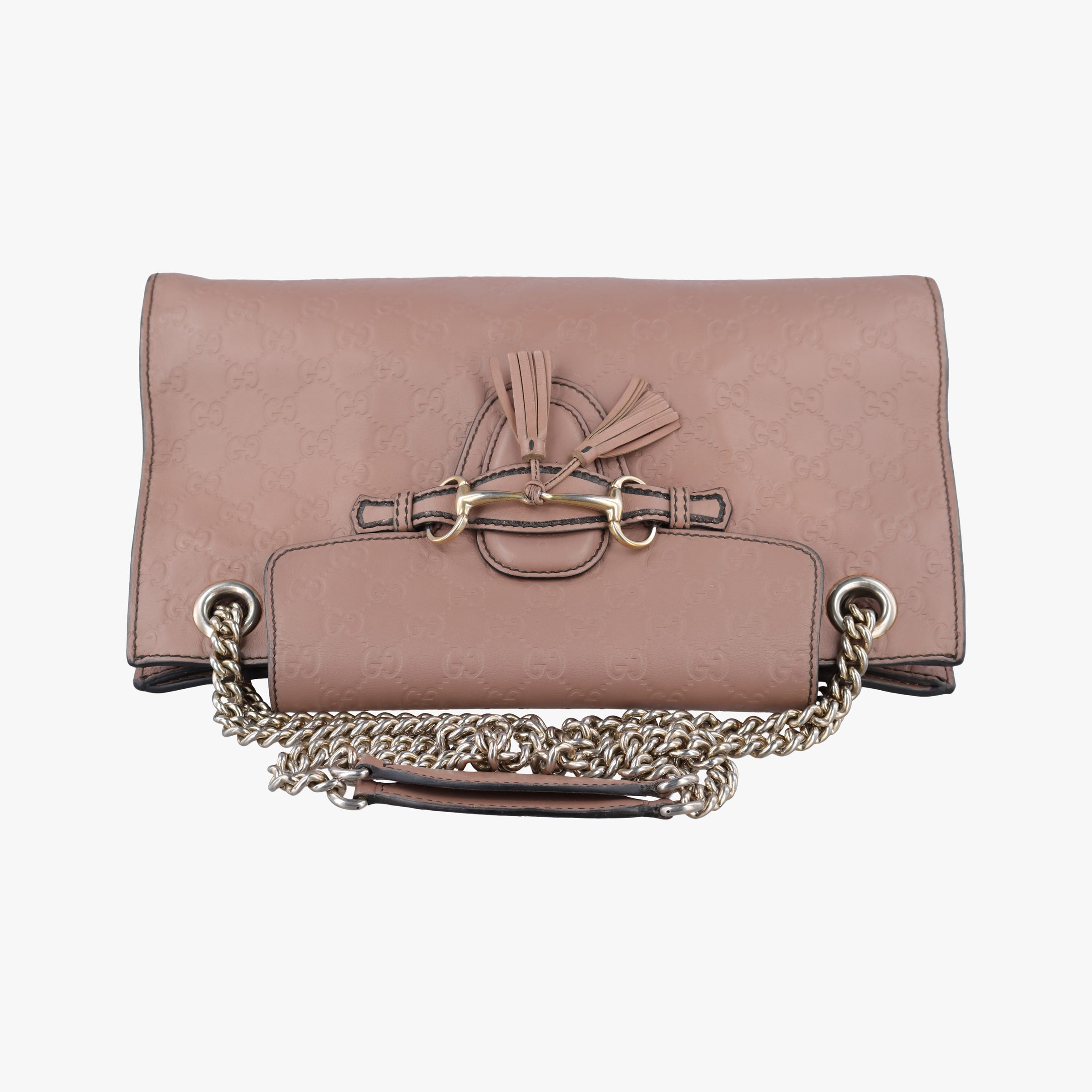Secondhand Gucci Emily Pink Leather 295403 shoulderbag | stylenewstar