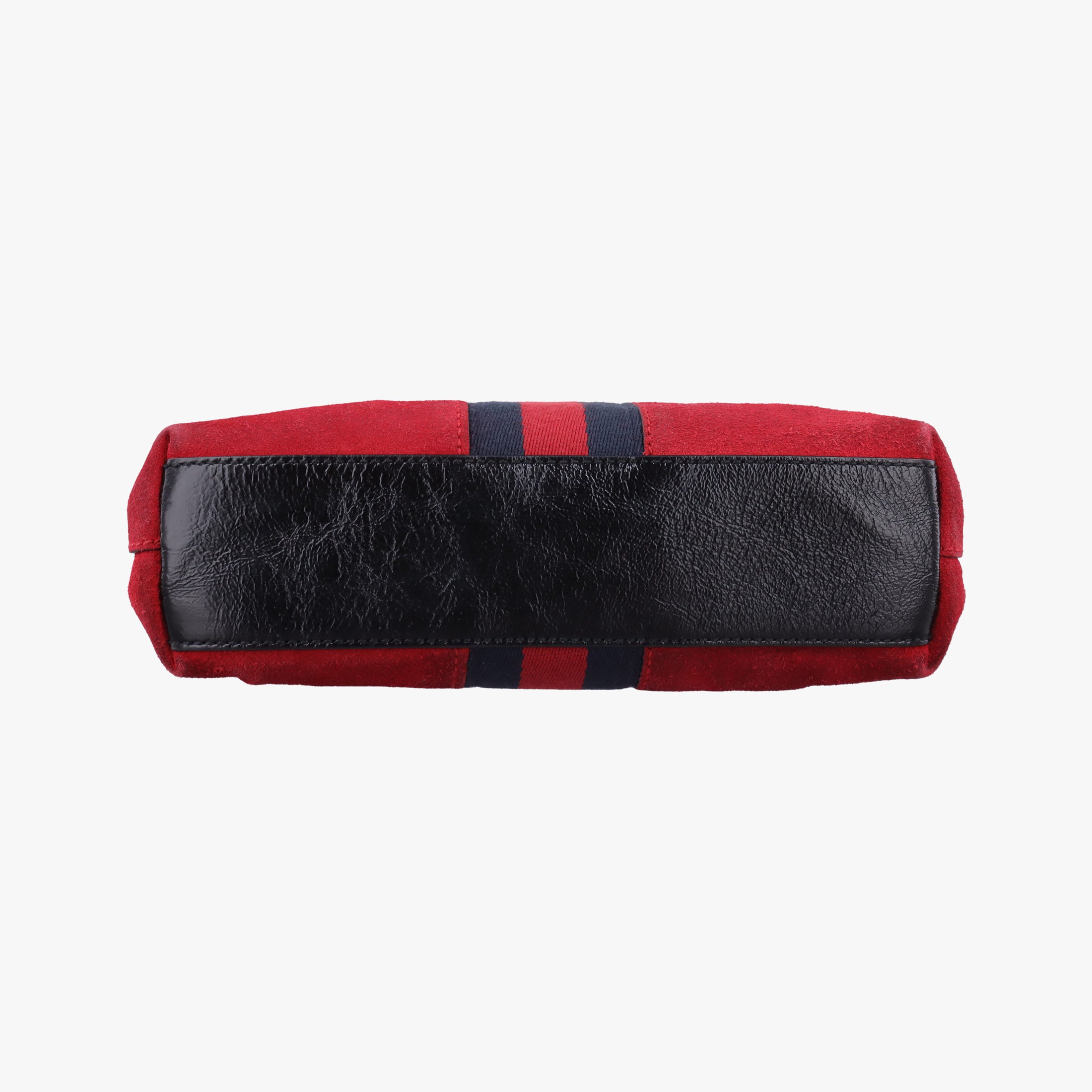 Pre-owned Gucci Ophidia Red suede×leather 449621 shoulderbag | stylenewstar