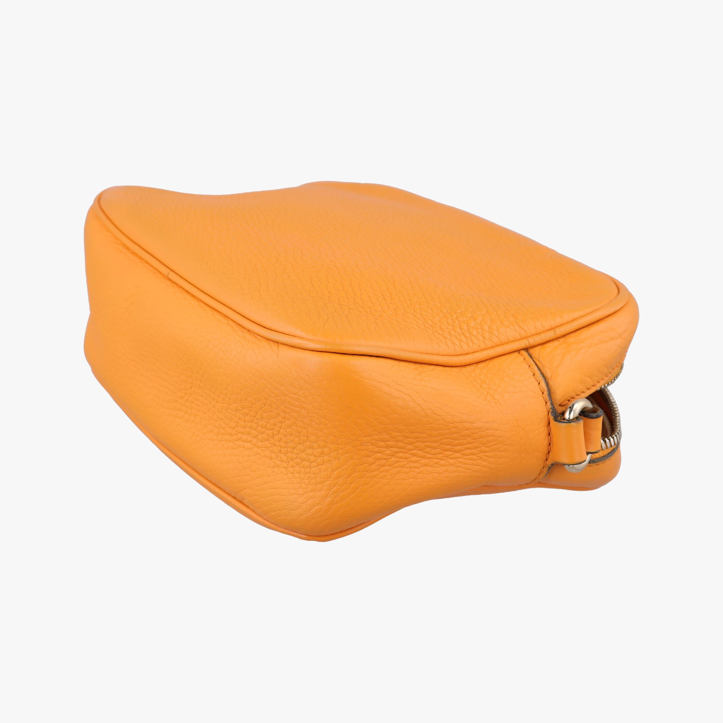 Pre-owned Gucci Soho Orange Leather 308364 shoulderbag | stylenewstar