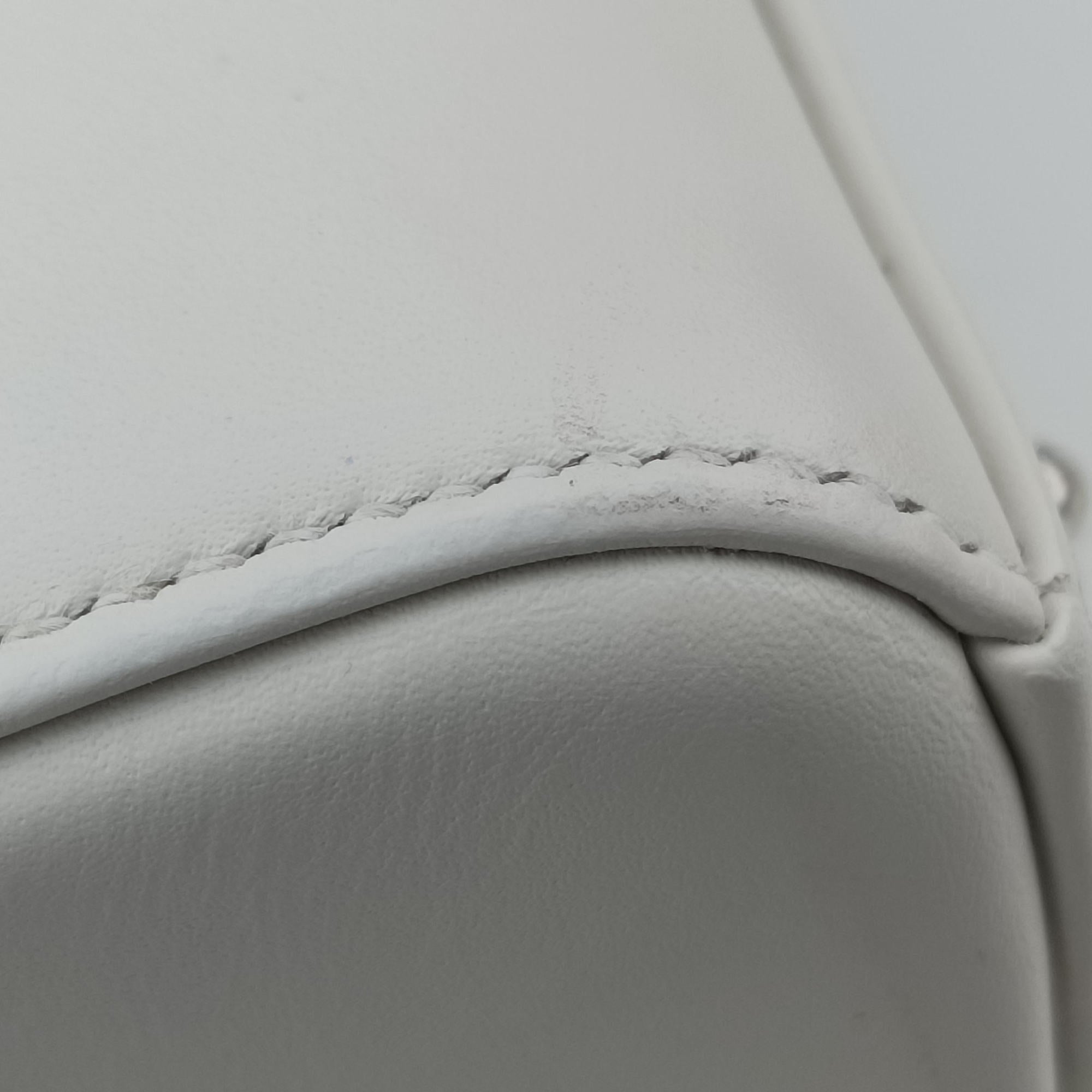 Secondhand Christian Dior Lady Dior White×Multicolour Leather  shoulderbag | stylenewstar