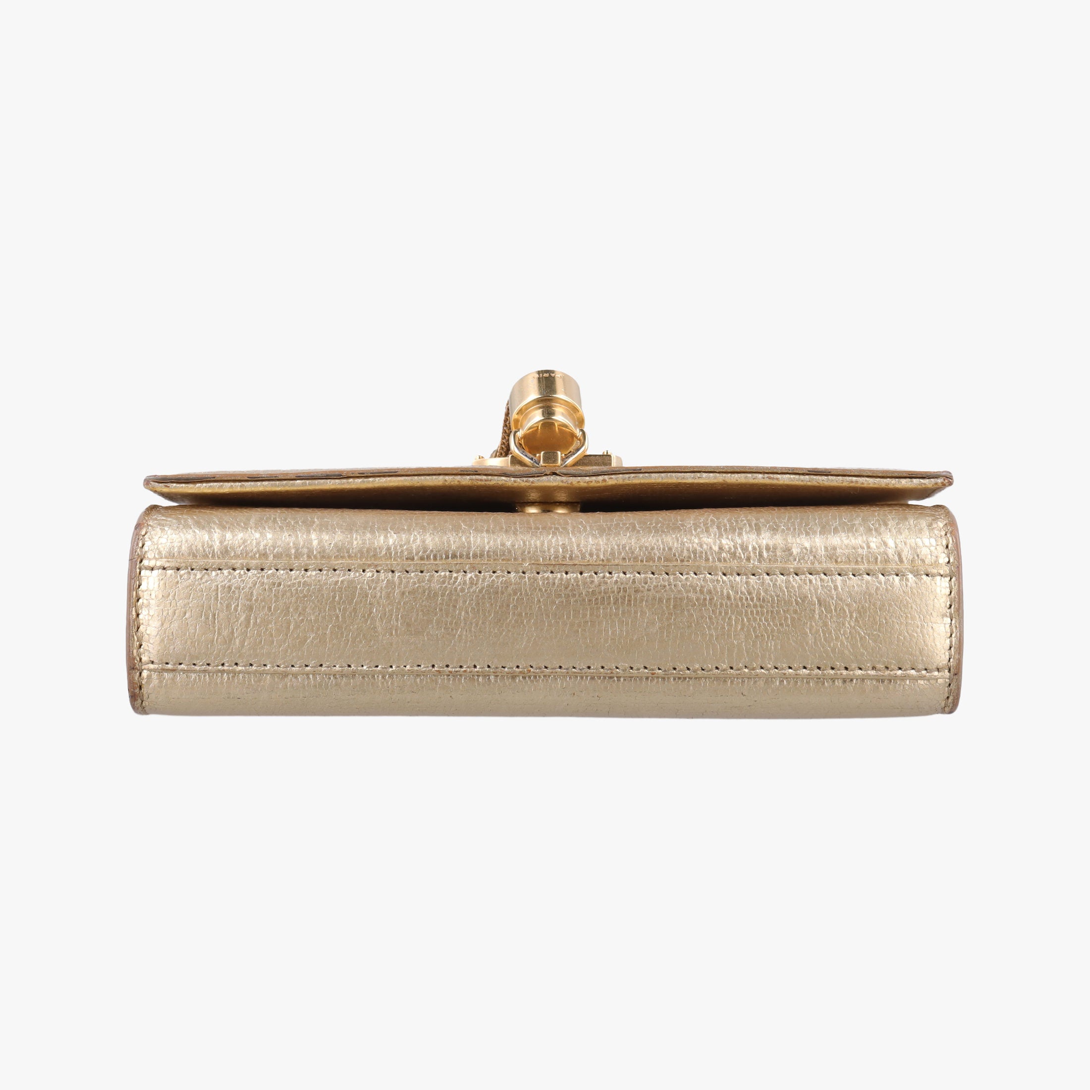 Secondhand Yves Saint Laurent KATE Golden Leather 326076 shoulderbag | stylenewstar