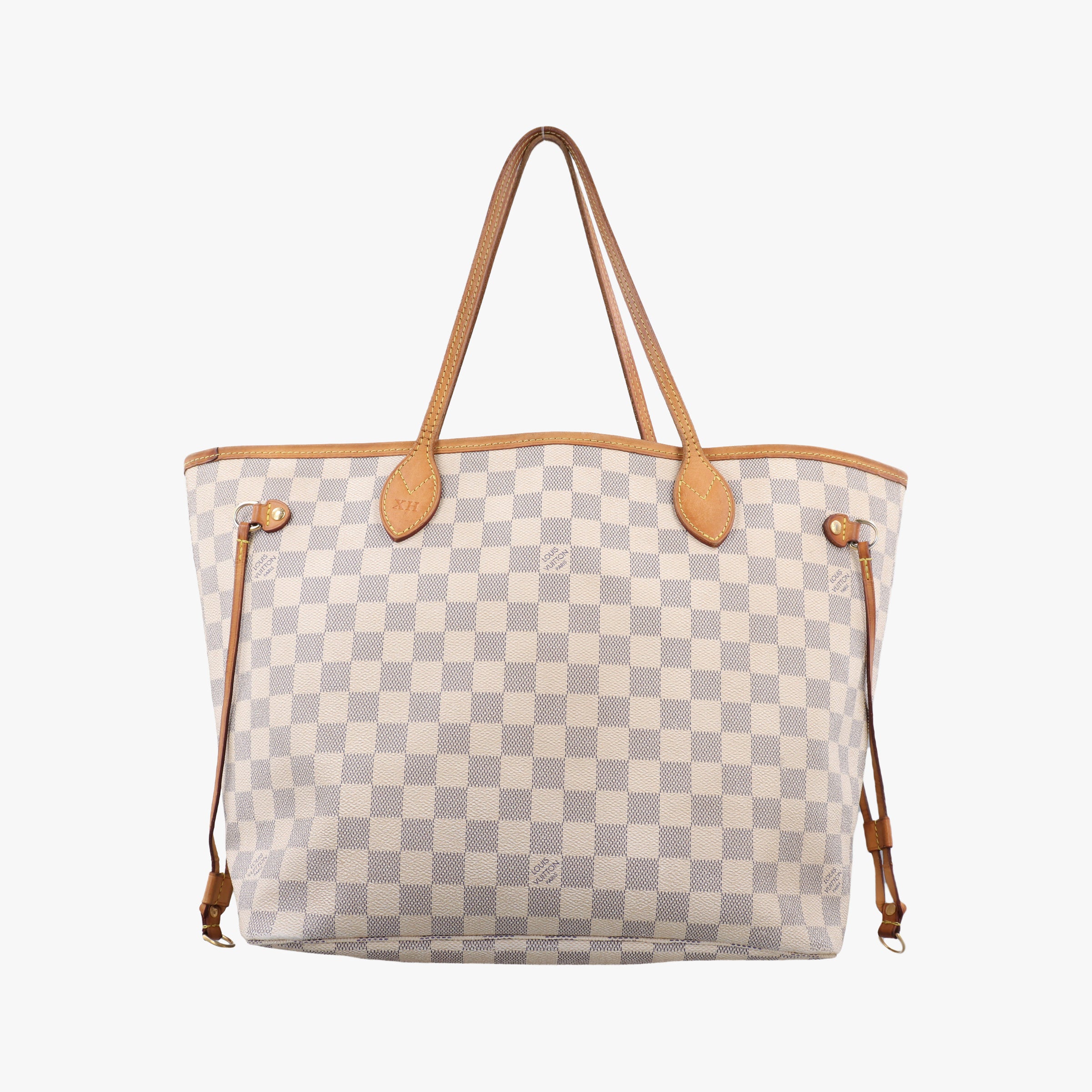Secondhand Louis Vuitton Neverfull MM Azur Damier Canvas N51107 shoulderbag | stylenewstar