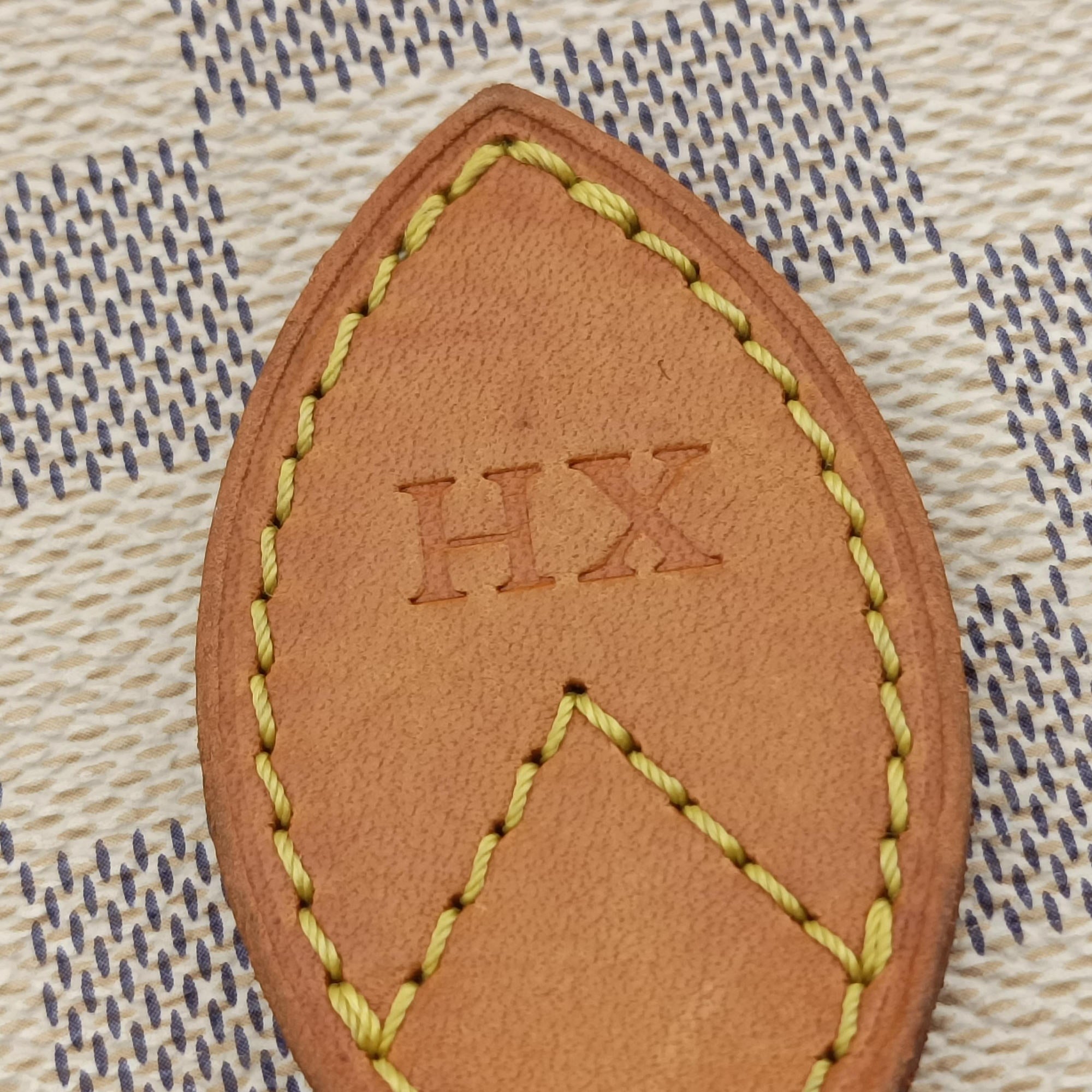 Secondhand Louis Vuitton Neverfull MM Azur Damier Canvas N51107 shoulderbag | stylenewstar