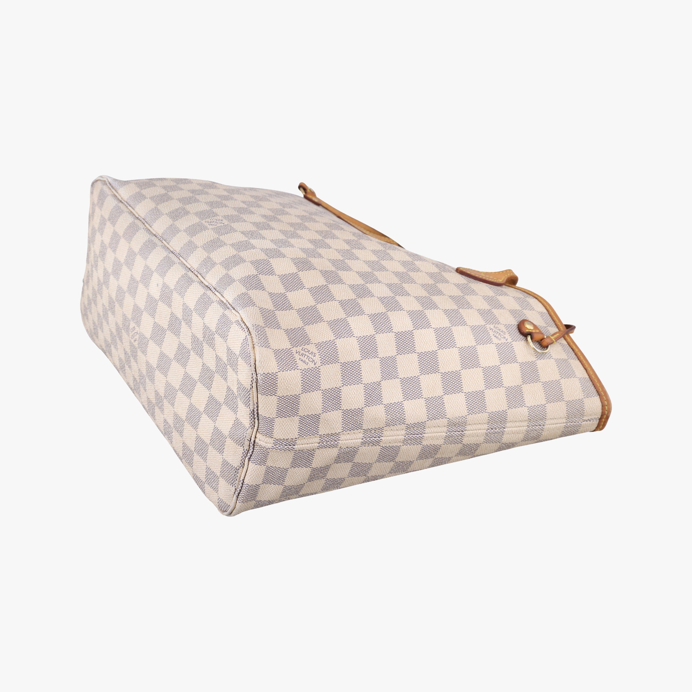 Secondhand Louis Vuitton Neverfull MM Azur Damier Canvas N51107 shoulderbag | stylenewstar
