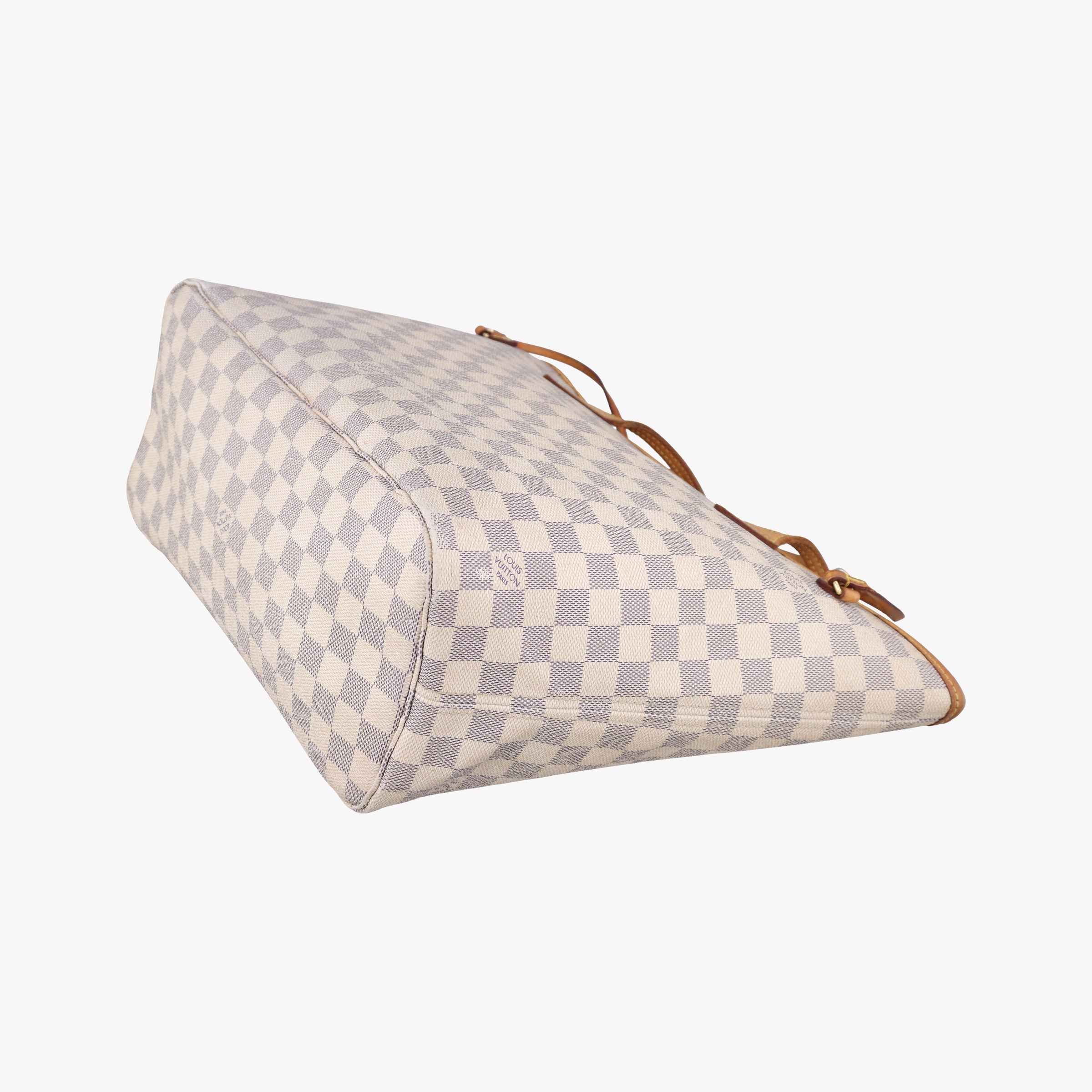 Secondhand Louis Vuitton Neverfull MM Azur Damier Canvas N51107 shoulderbag | stylenewstar