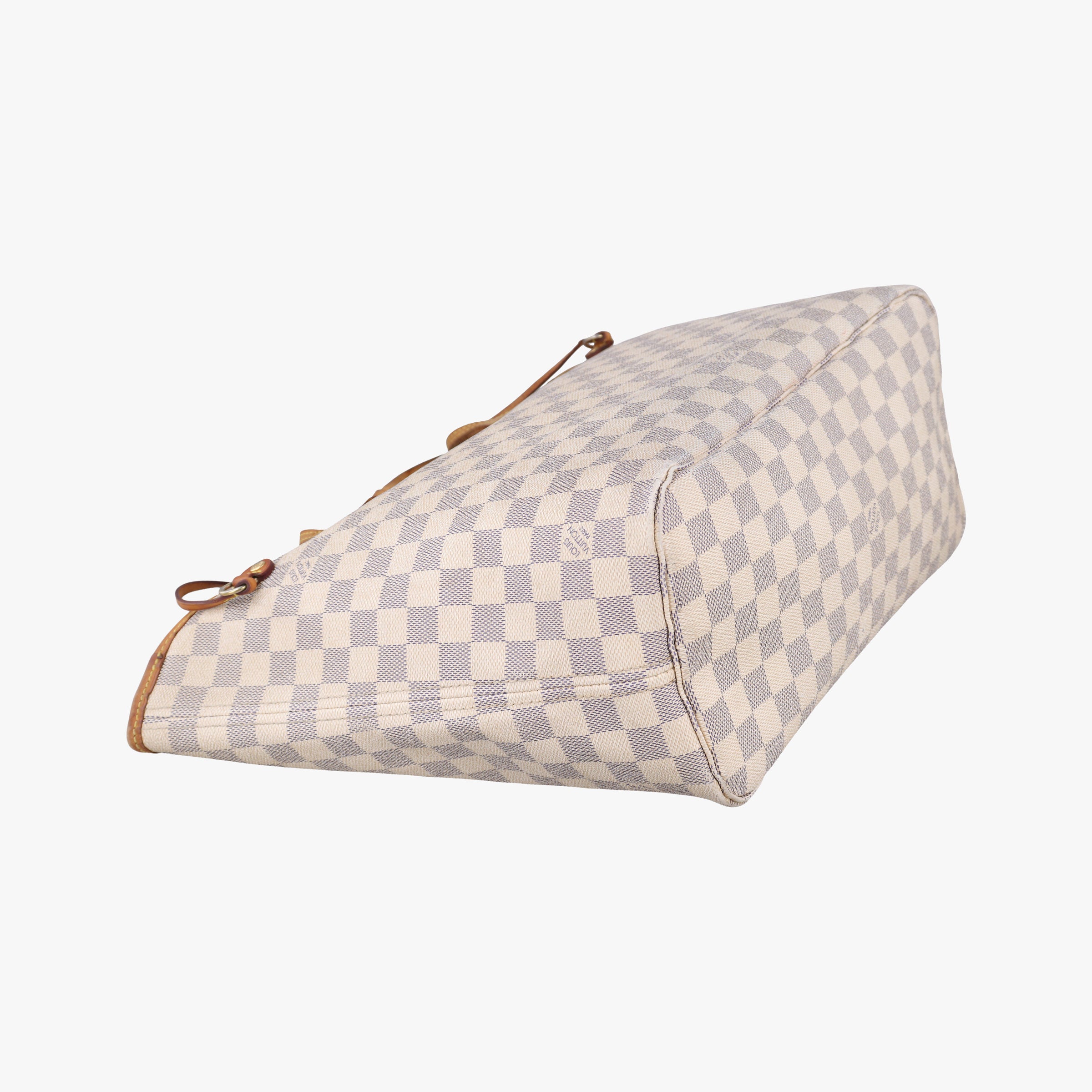 Secondhand Louis Vuitton Neverfull MM Azur Damier Canvas N51107 shoulderbag | stylenewstar