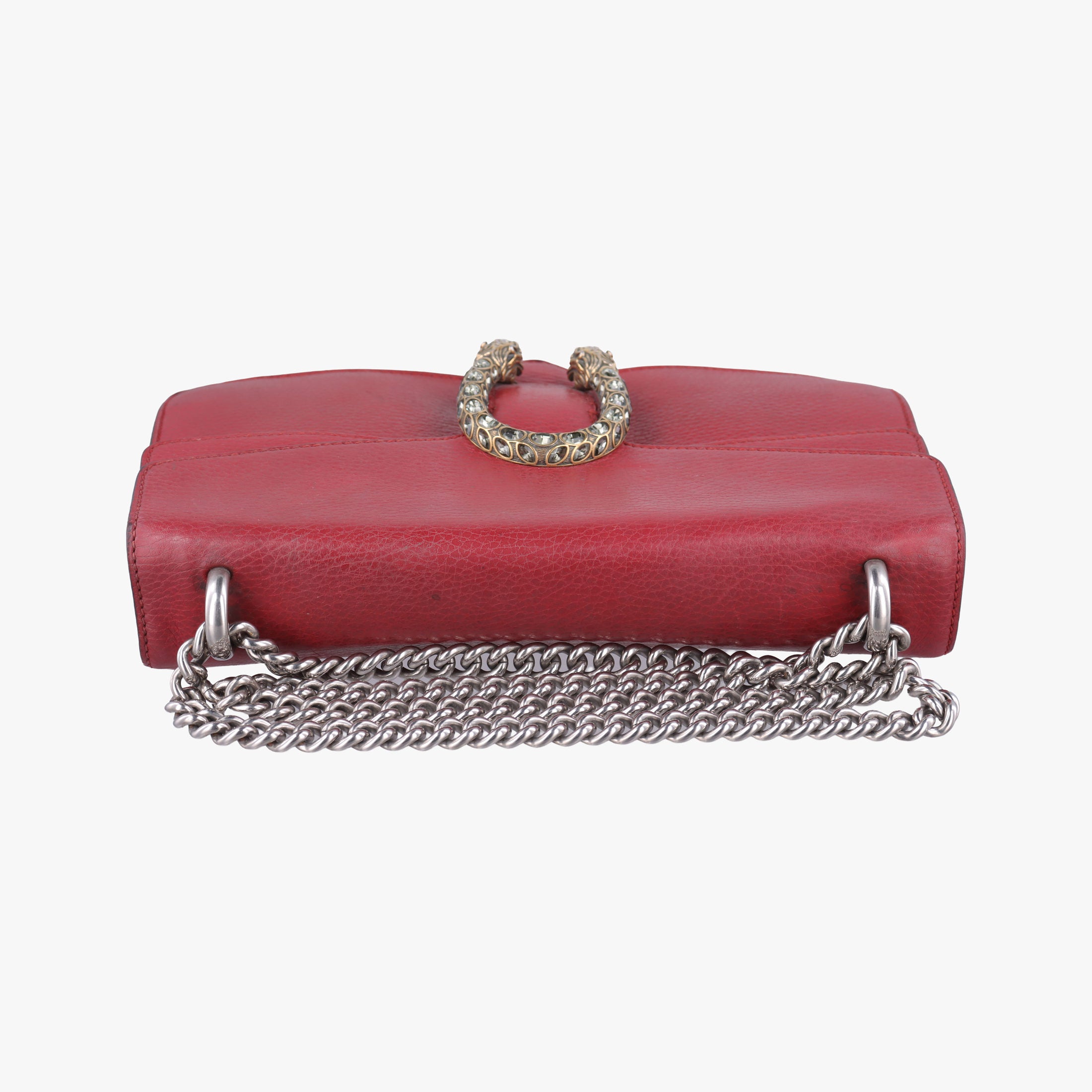 Secondhand Gucci Dionysus Red Leather 400249 shoulderbag | stylenewstar