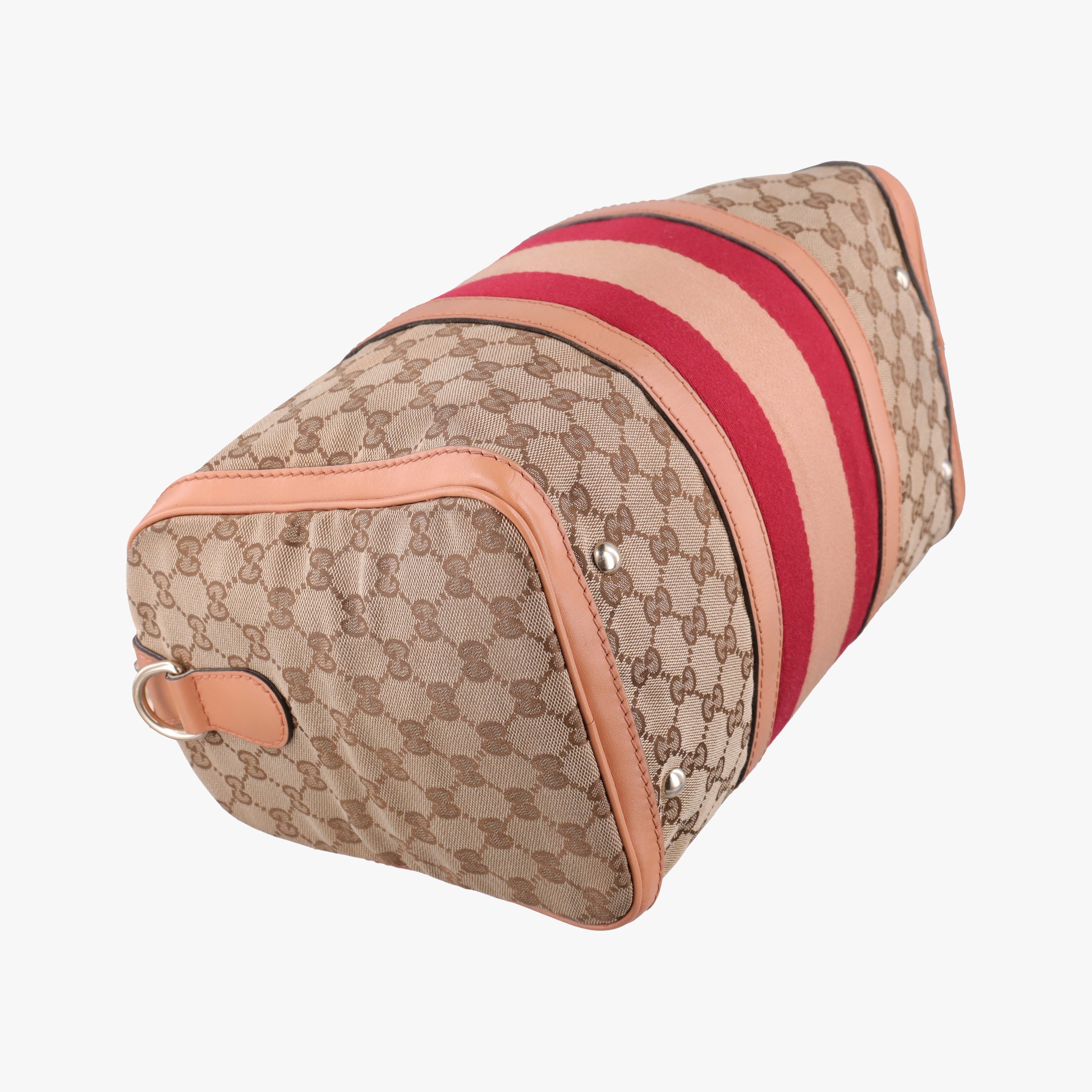 Secondhand Gucci Sherry Line Beige × Brown × Multi canvas×leather 247205 shoulderbag | stylenewstar