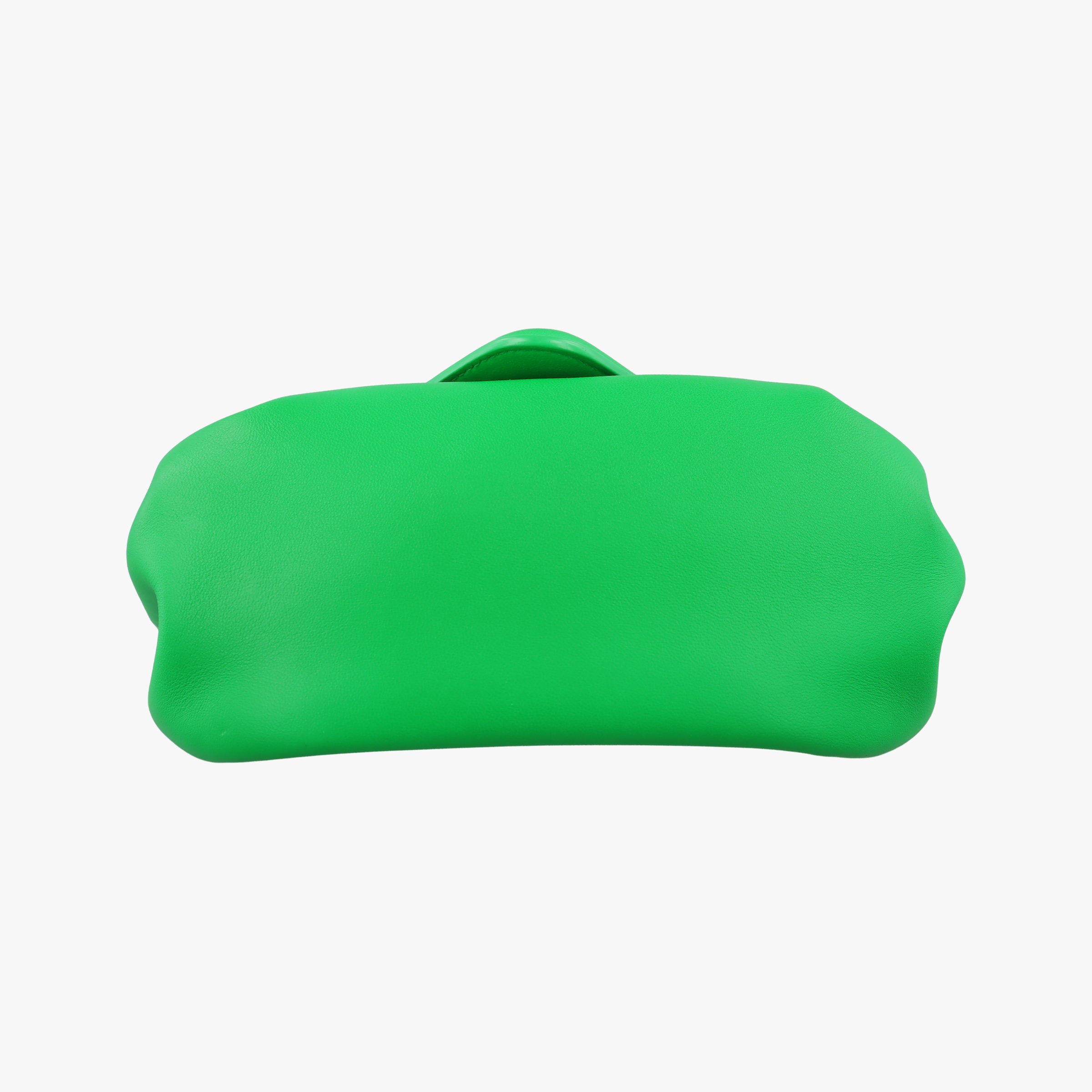 Pre-owned Bottega Veneta BEAK SMALL Green Leather  shoulderbag | stylenewstar