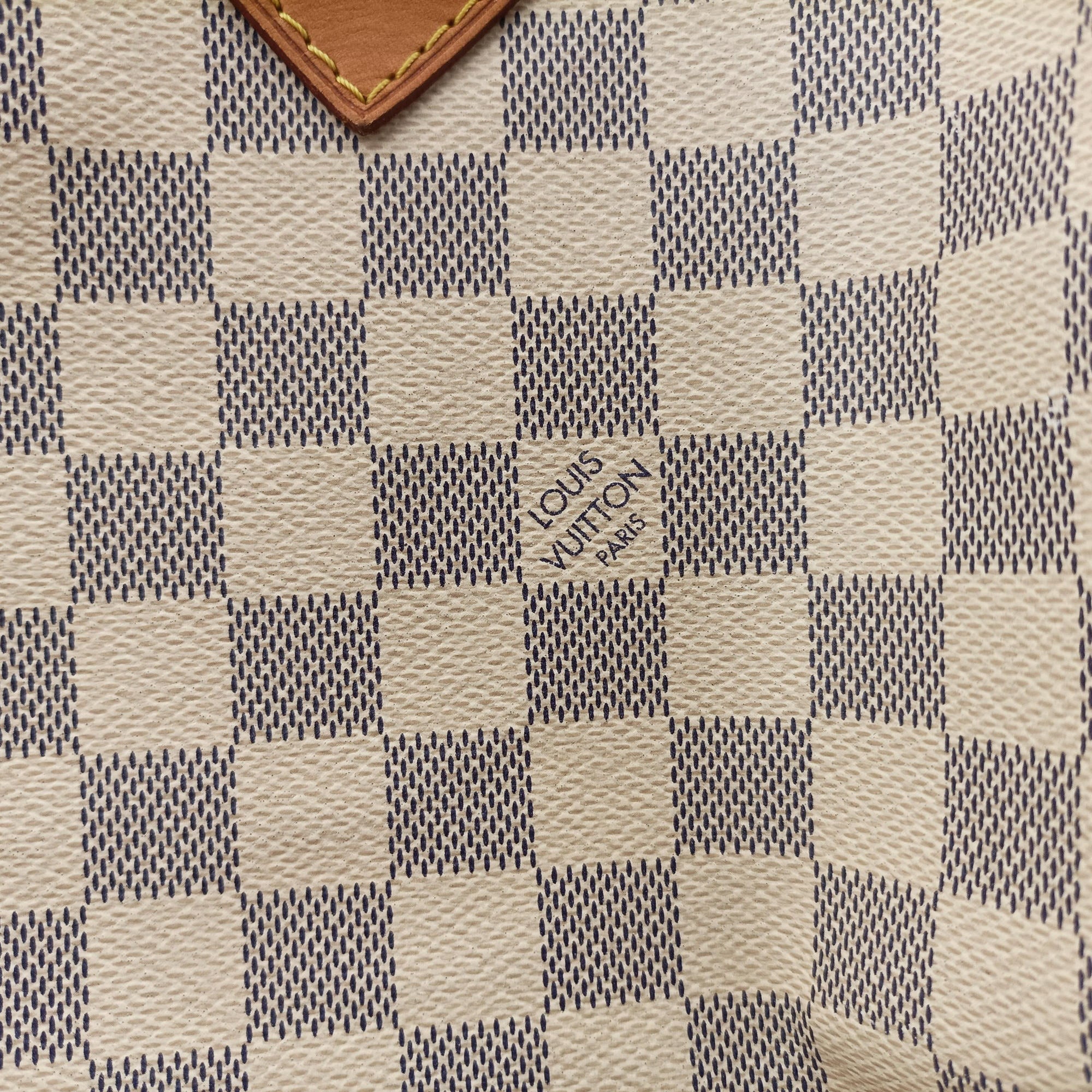 Pre-owned Louis Vuitton Speedy 35 Azur Damier Canvas N41535 handbag | stylenewstar