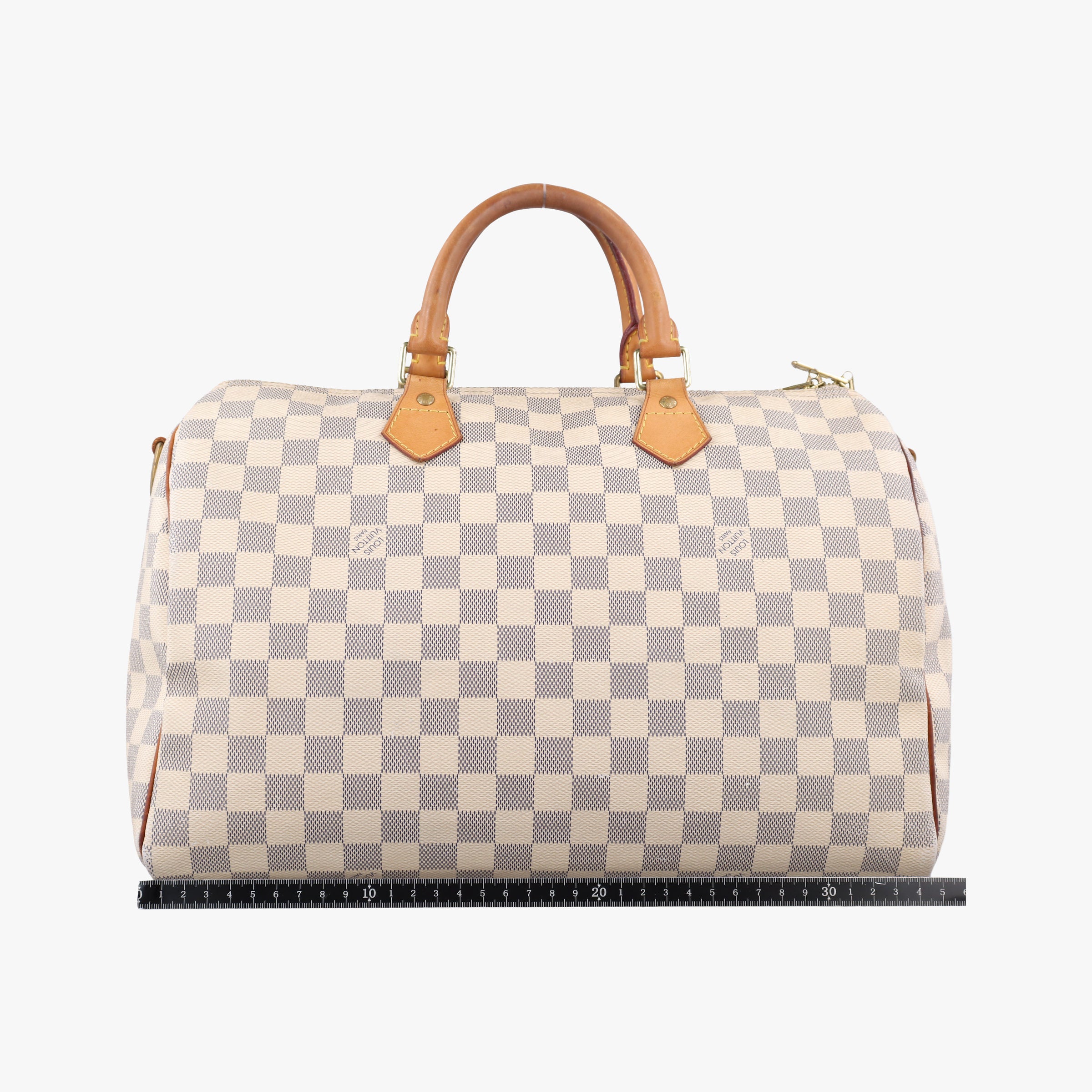 Pre-owned Louis Vuitton Speedy 35 Azur Damier Canvas N41535 handbag | stylenewstar