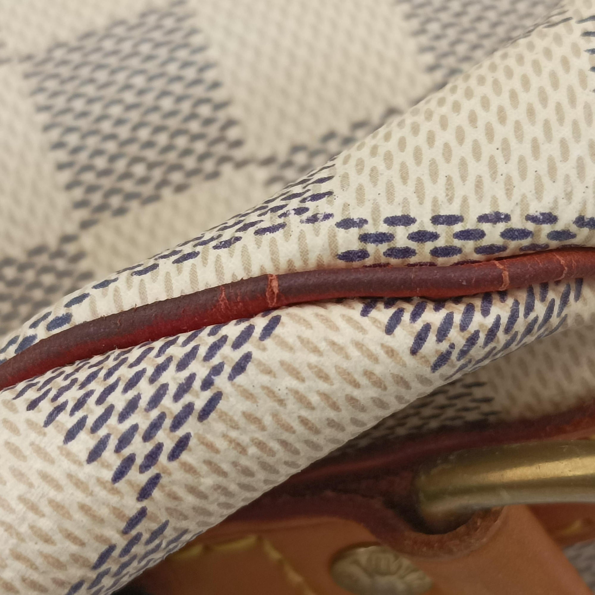 Pre-owned Louis Vuitton Speedy 35 Azur Damier Canvas N41535 handbag | stylenewstar
