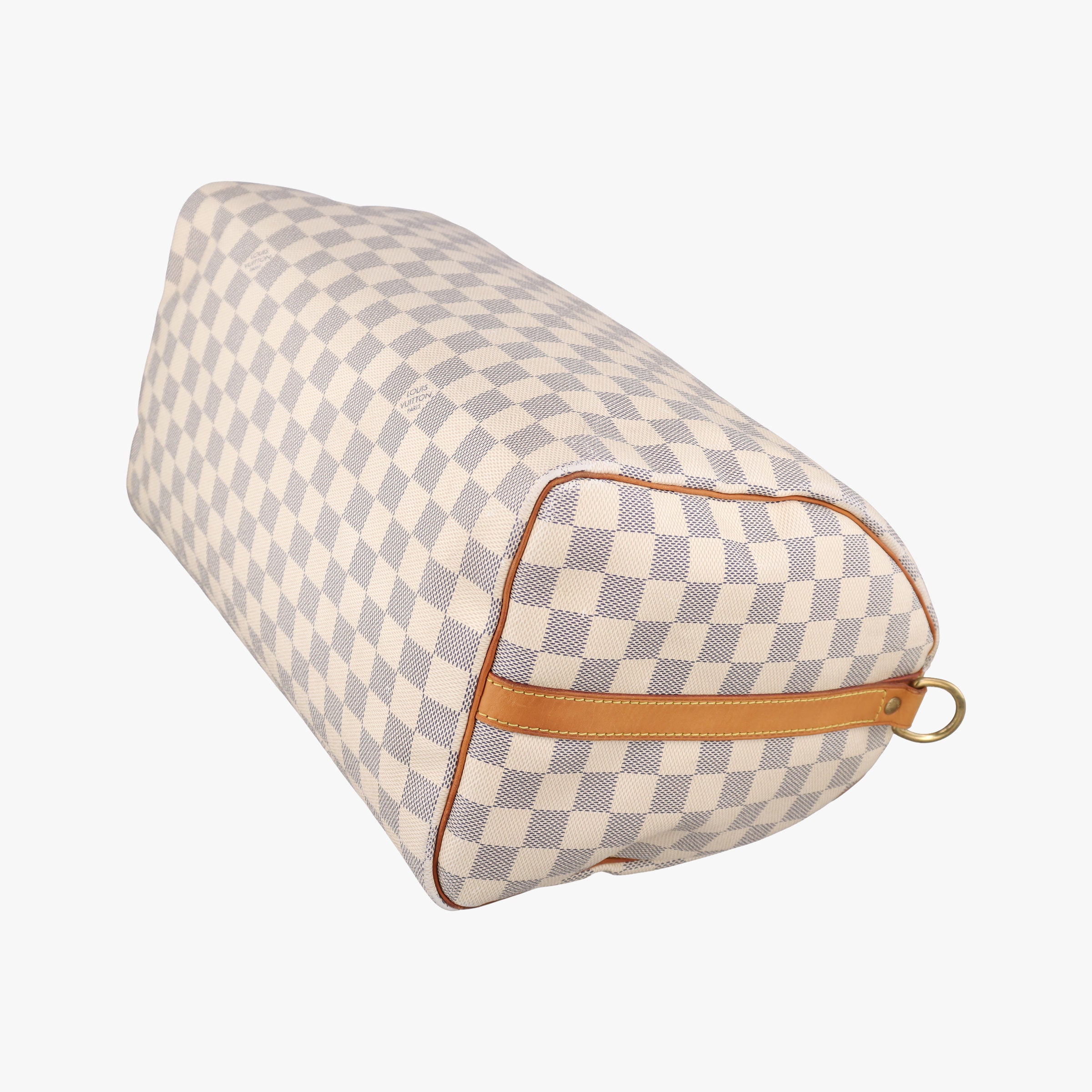 Pre-owned Louis Vuitton Speedy 35 Azur Damier Canvas N41535 handbag | stylenewstar