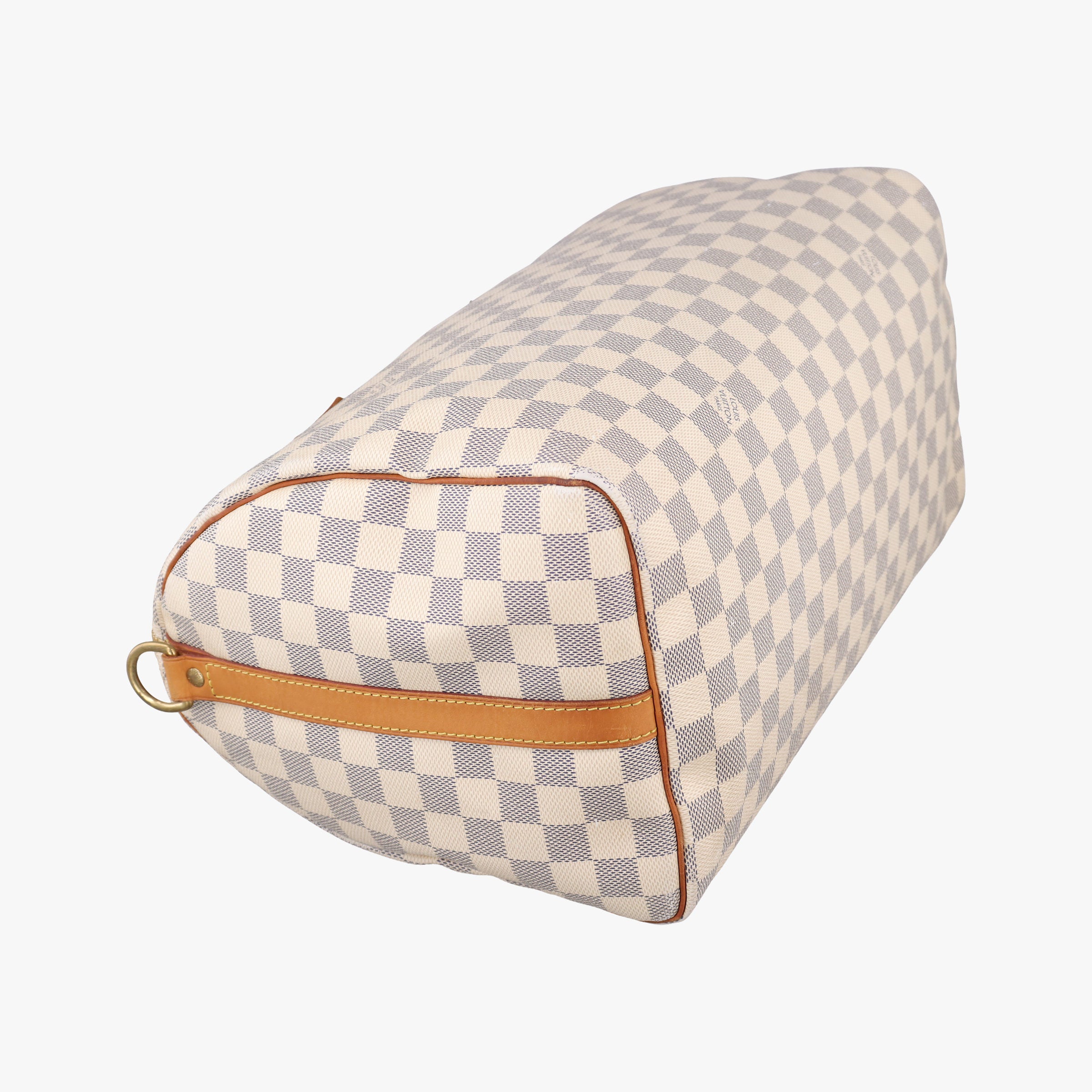 Pre-owned Louis Vuitton Speedy 35 Azur Damier Canvas N41535 handbag | stylenewstar