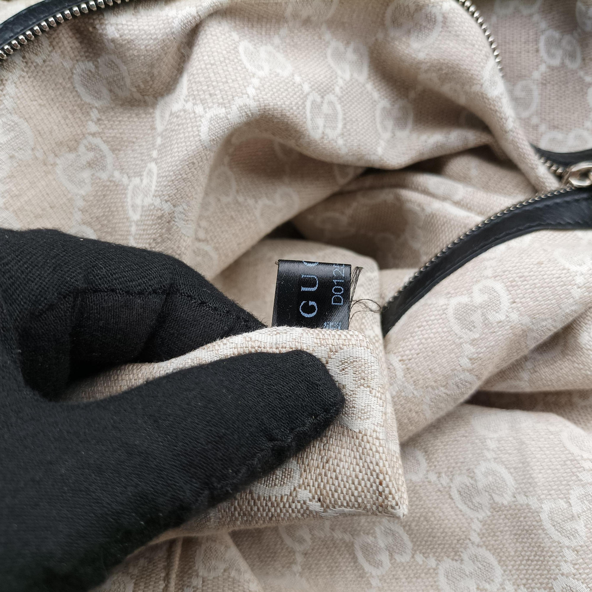 Pre-owned Gucci Stirrup Exotic Horsebit Black Leather 296855 shoulderbag | stylenewstar