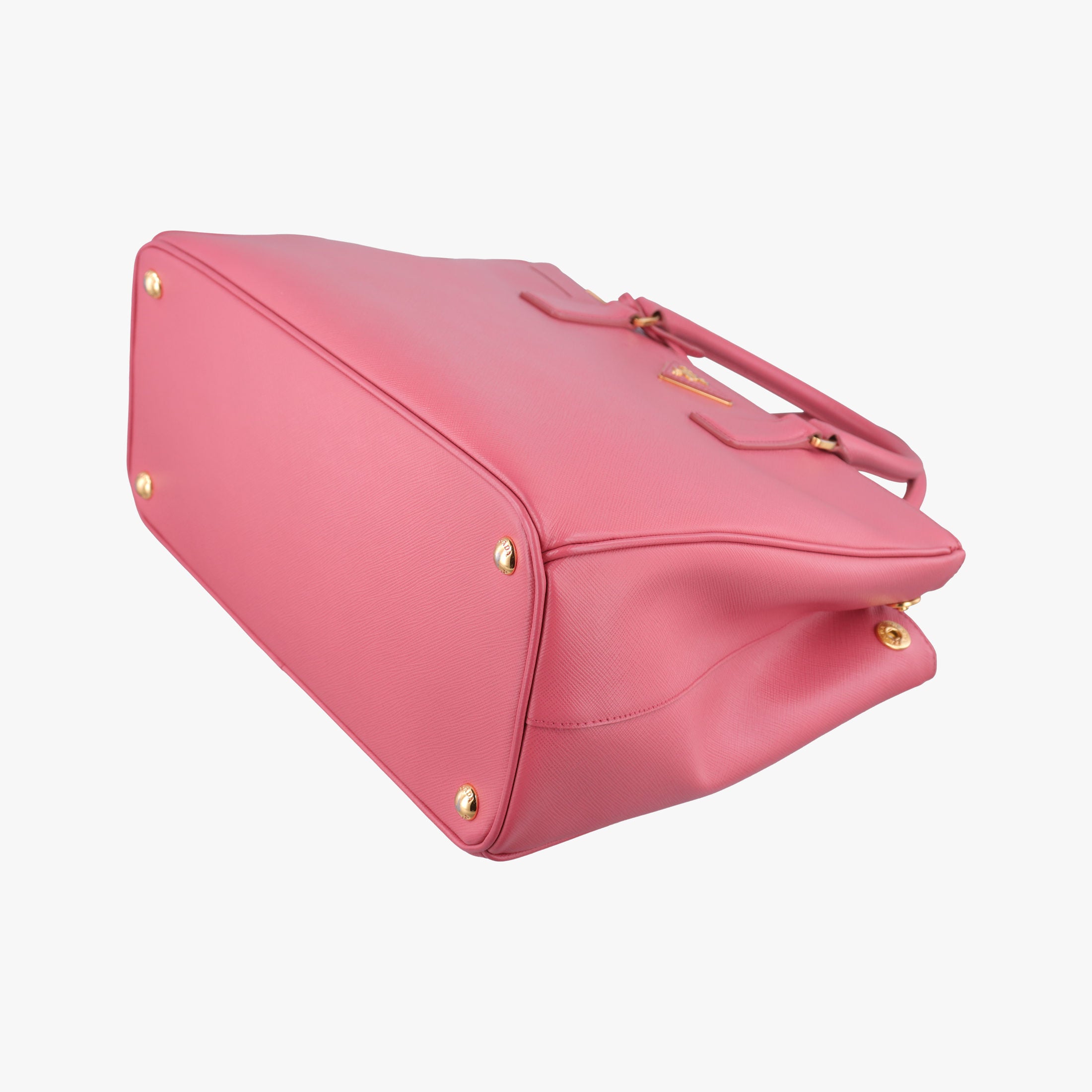 Pre-owned Prada Galleria Pink SAFFIANO Leather BN1786 handbag | stylenewstar