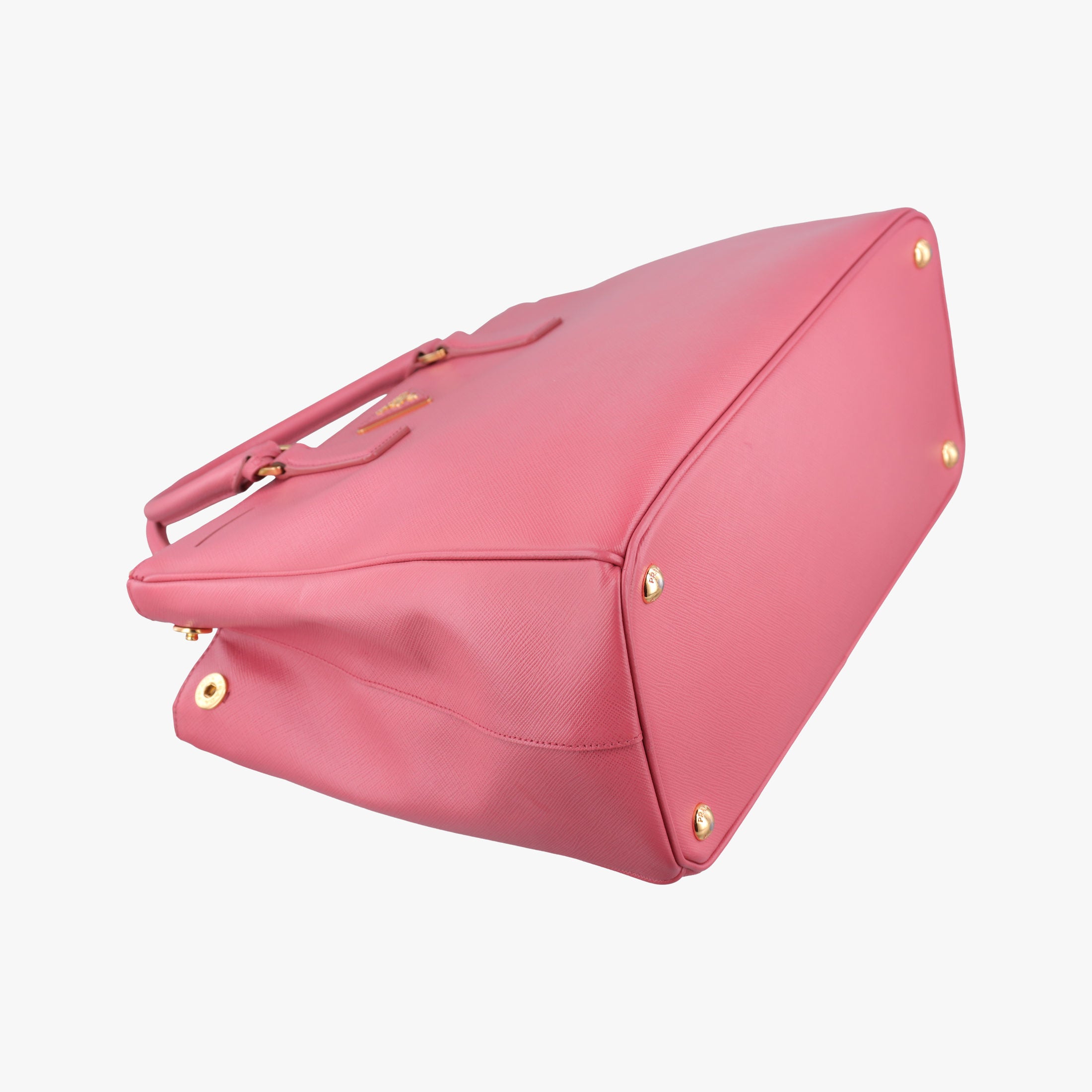 Pre-owned Prada Galleria Pink SAFFIANO Leather BN1786 handbag | stylenewstar