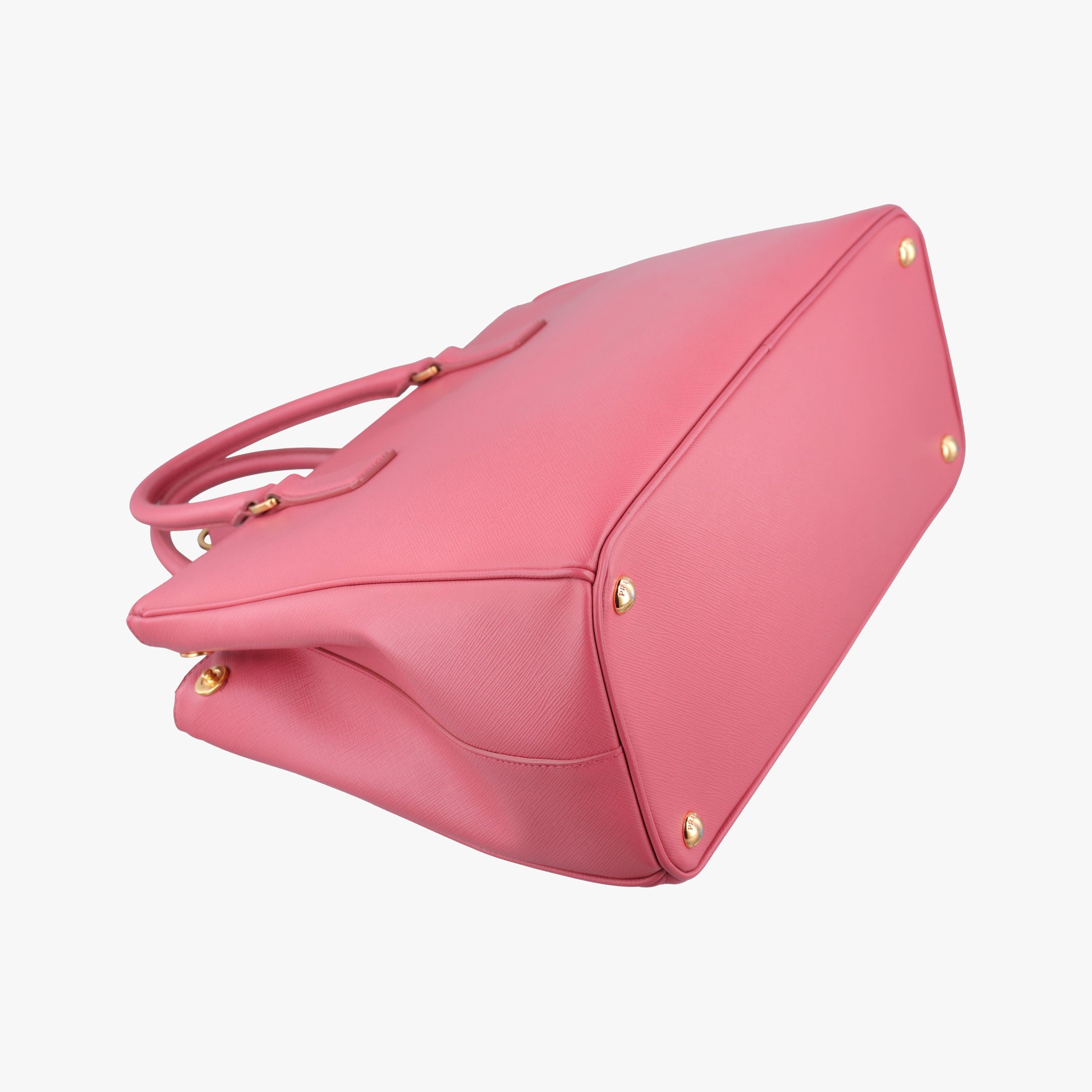 Pre-owned Prada Galleria Pink SAFFIANO Leather BN1786 handbag | stylenewstar
