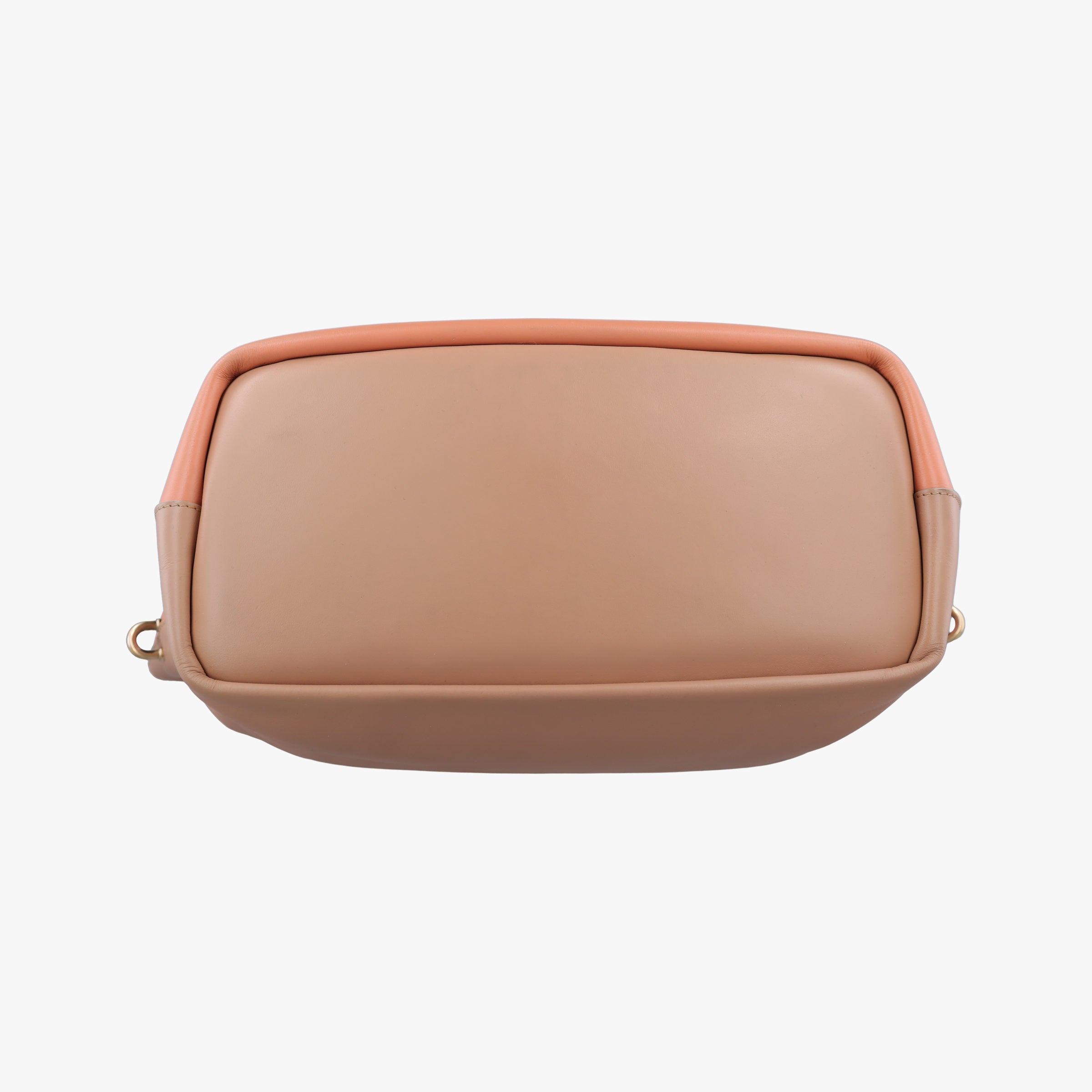 Pre-owned Chloe Baylee CoralxNude Leather  shoulderbag | stylenewstar