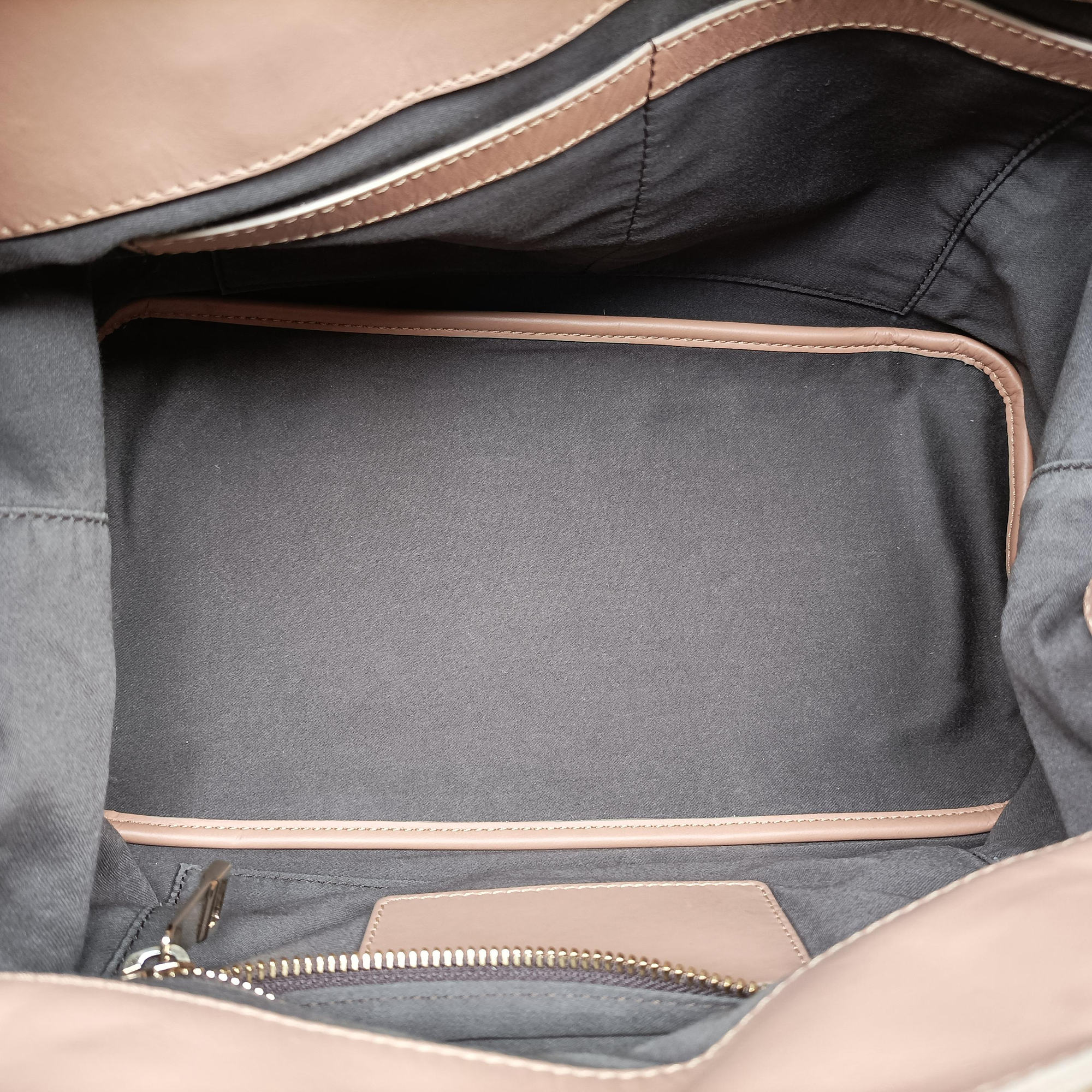 Pre-owned Chloe Baylee CoralxNude Leather  shoulderbag | stylenewstar