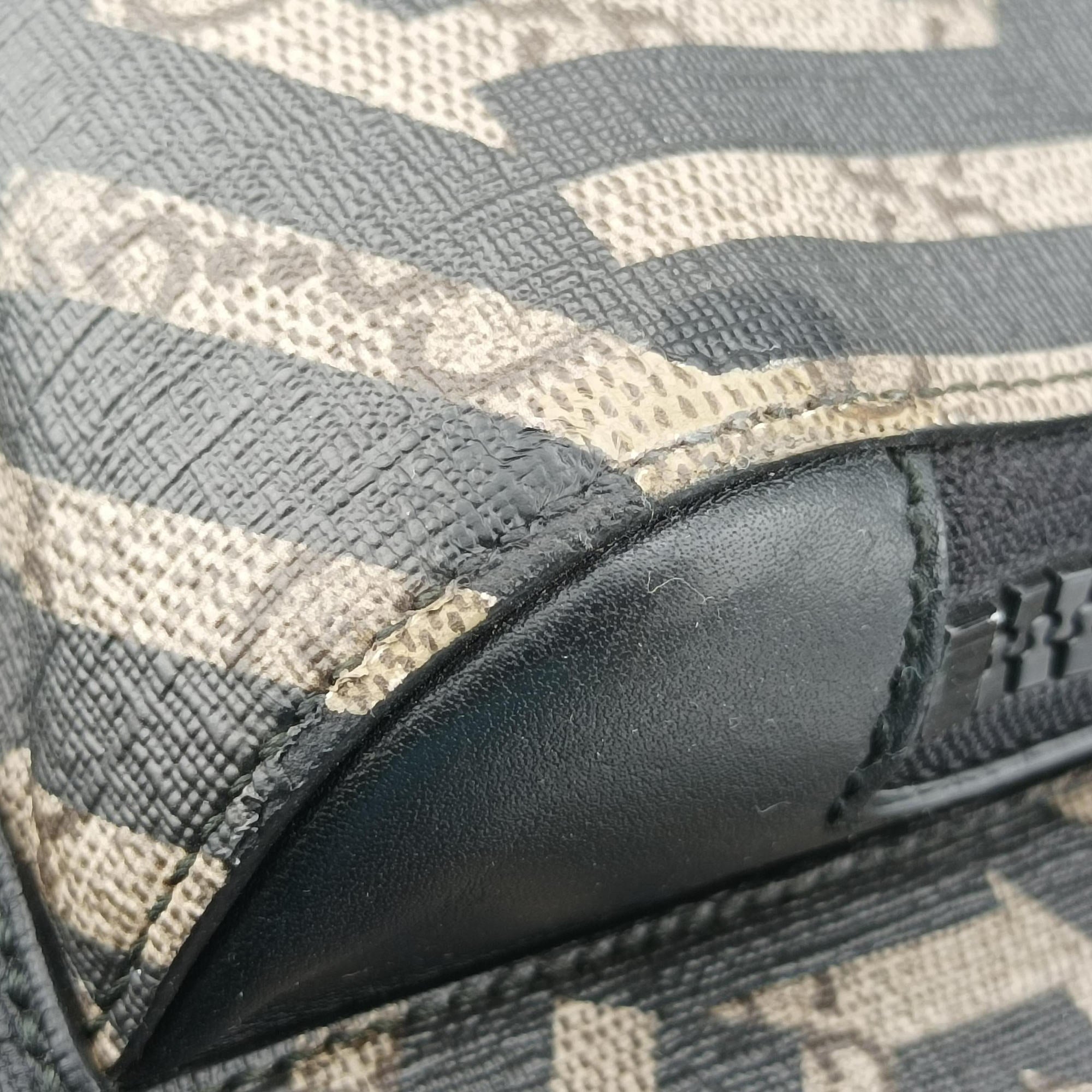Pre-owned Gucci GG Blooms Beige×Black×Multicolor PVC coated canvas 406370 backpack/rucksack | stylenewstar