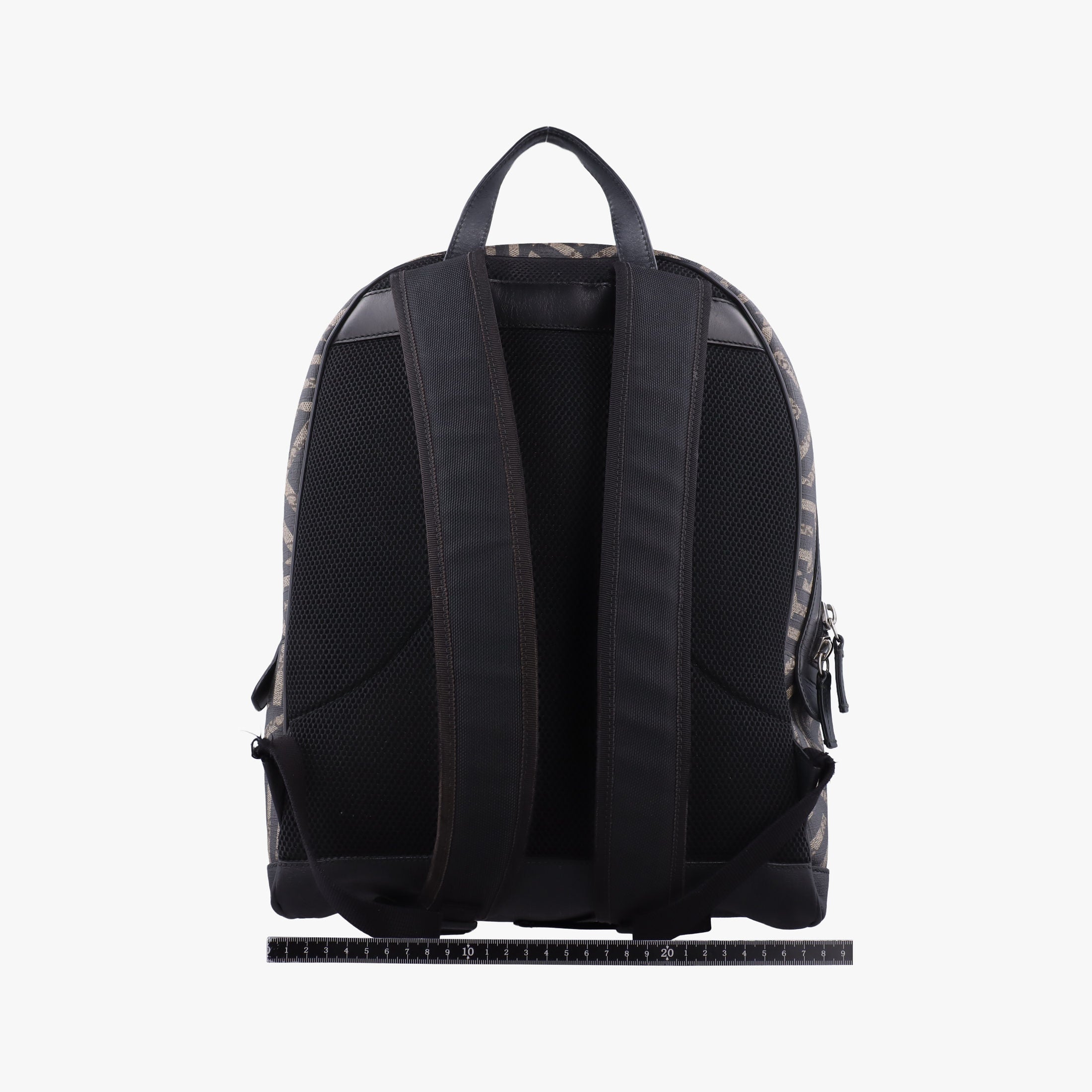 Pre-owned Gucci GG Blooms Beige×Black×Multicolor PVC coated canvas 406370 backpack/rucksack | stylenewstar