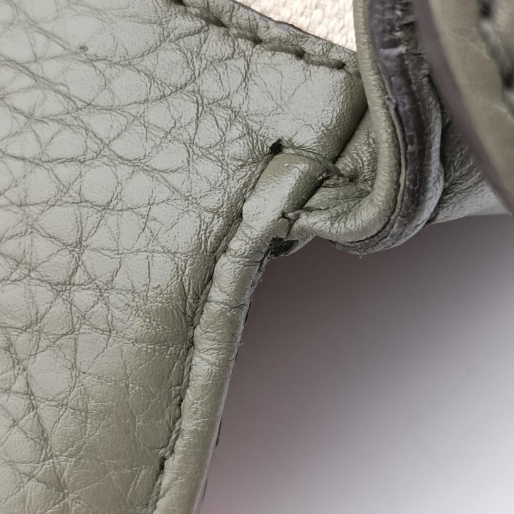Secondhand Gucci New Bamboo Green Leather 254884 shoulderbag | stylenewstar