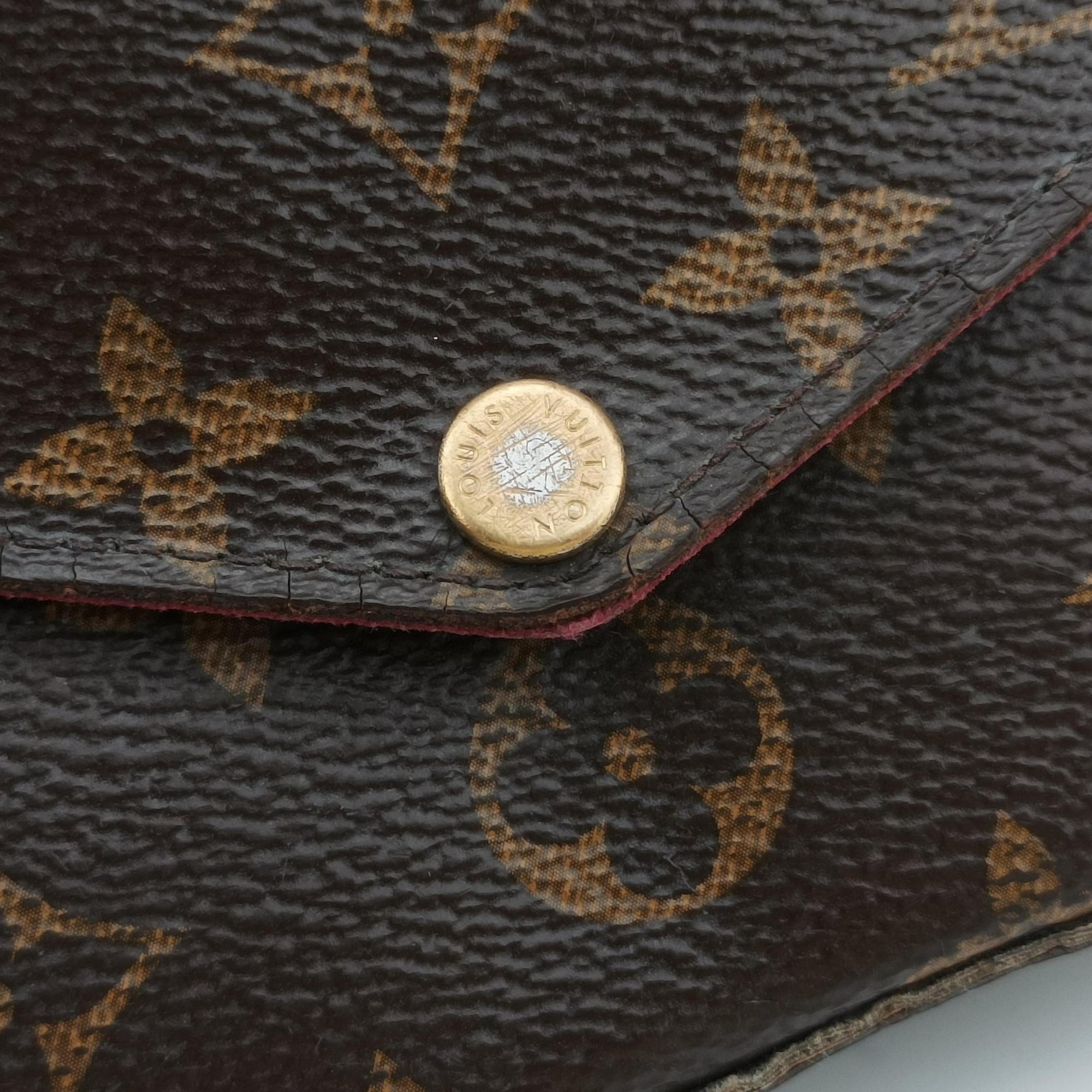 Vintage Louis Vuitton Pochette Felicie Brown Monogram Canvas M61276 shoulderbag | stylenewstar