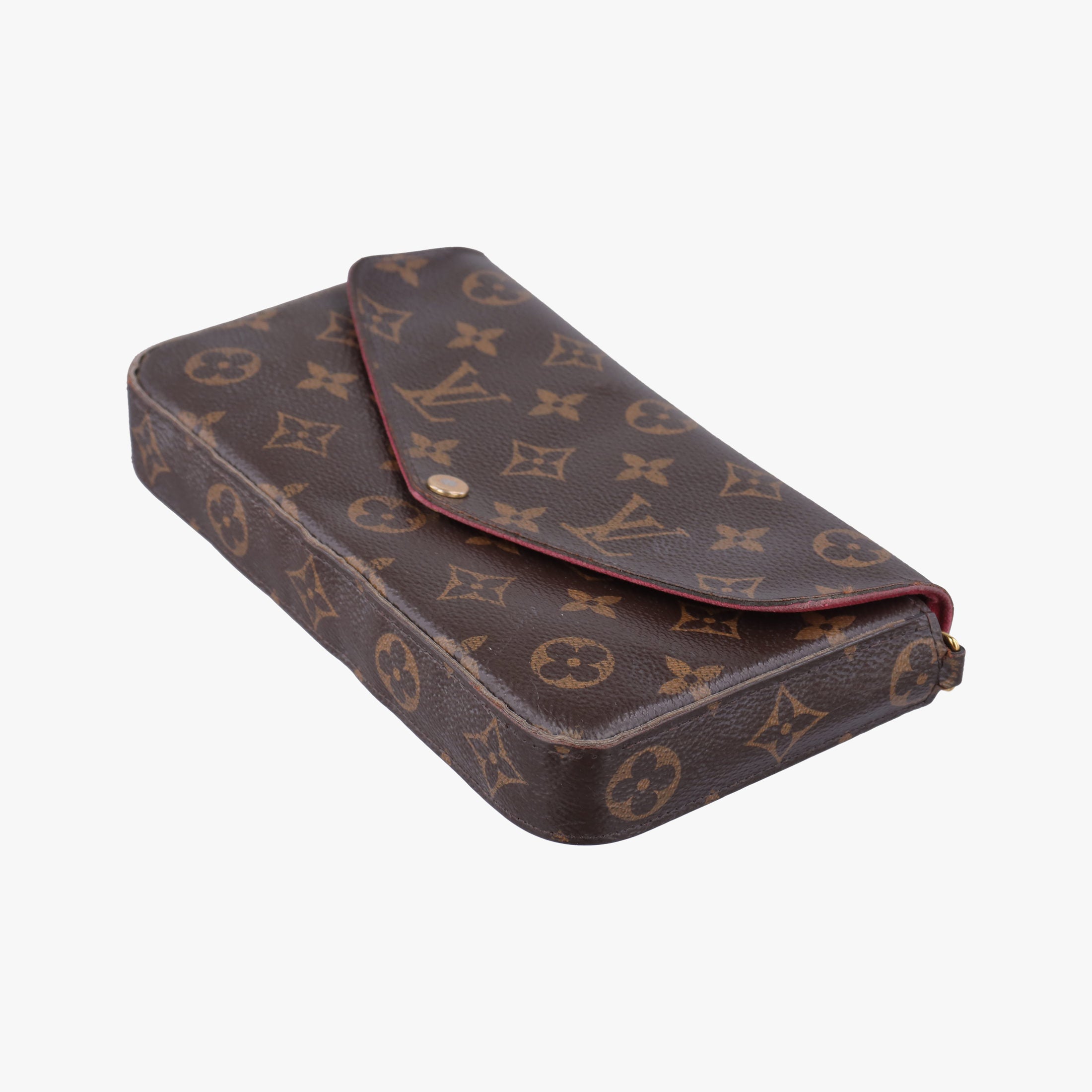 Vintage Louis Vuitton Pochette Felicie Brown Monogram Canvas M61276 shoulderbag | stylenewstar